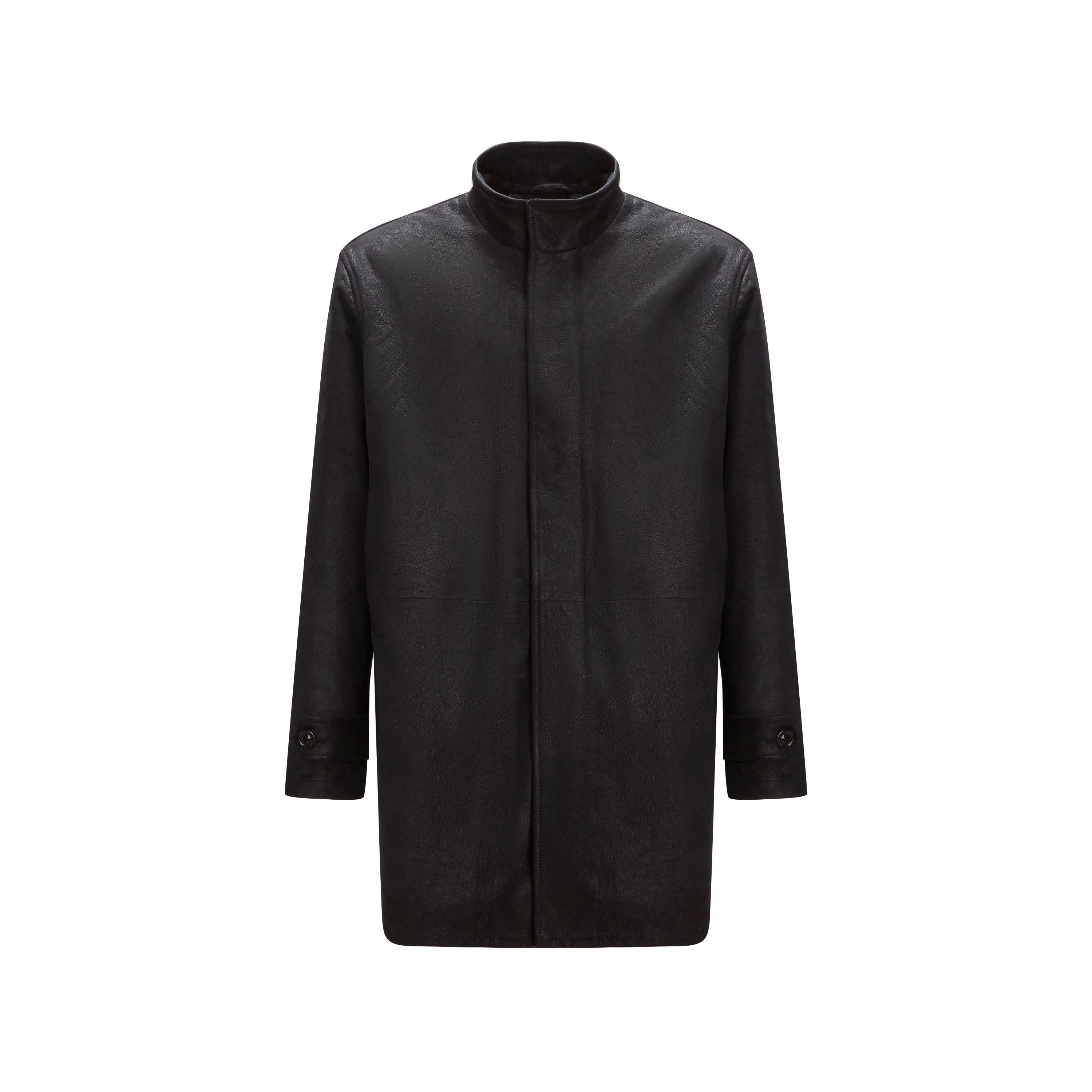 F.lli Rossetti 99803 Cappotto Uomo Marine Scamosciato