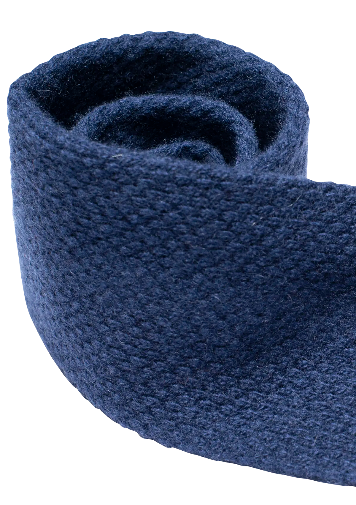Stefano Bemer Ties cravatta lana blu 8 cm maglia