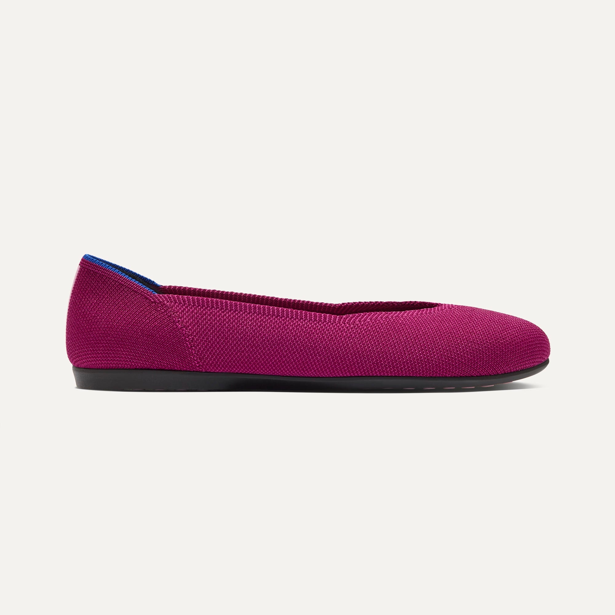 Rothy's The Daily Flat ballerine Wild Berry rosa knit