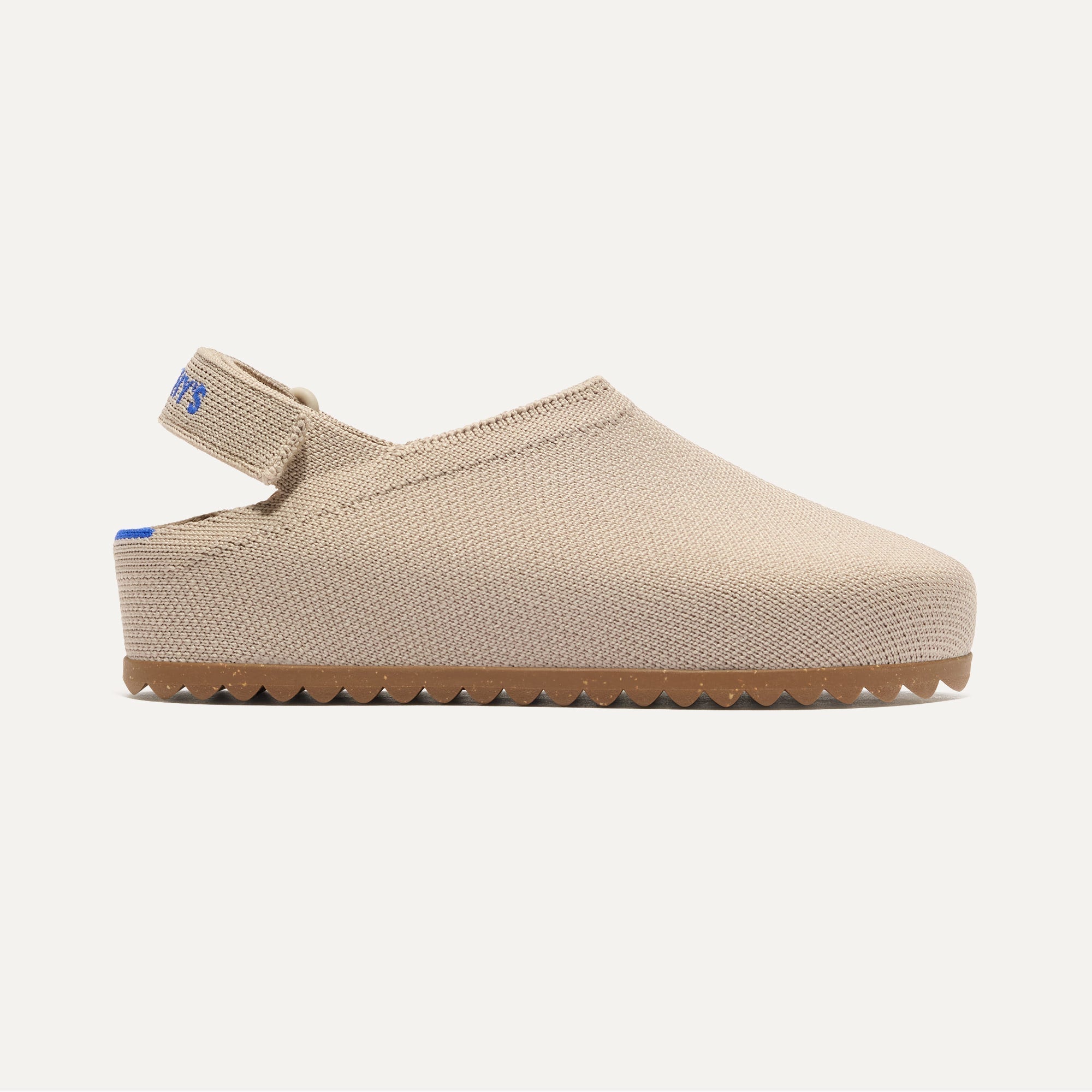 Rothy's The Kids Clog zoccoli bambino Dove tortora velcro