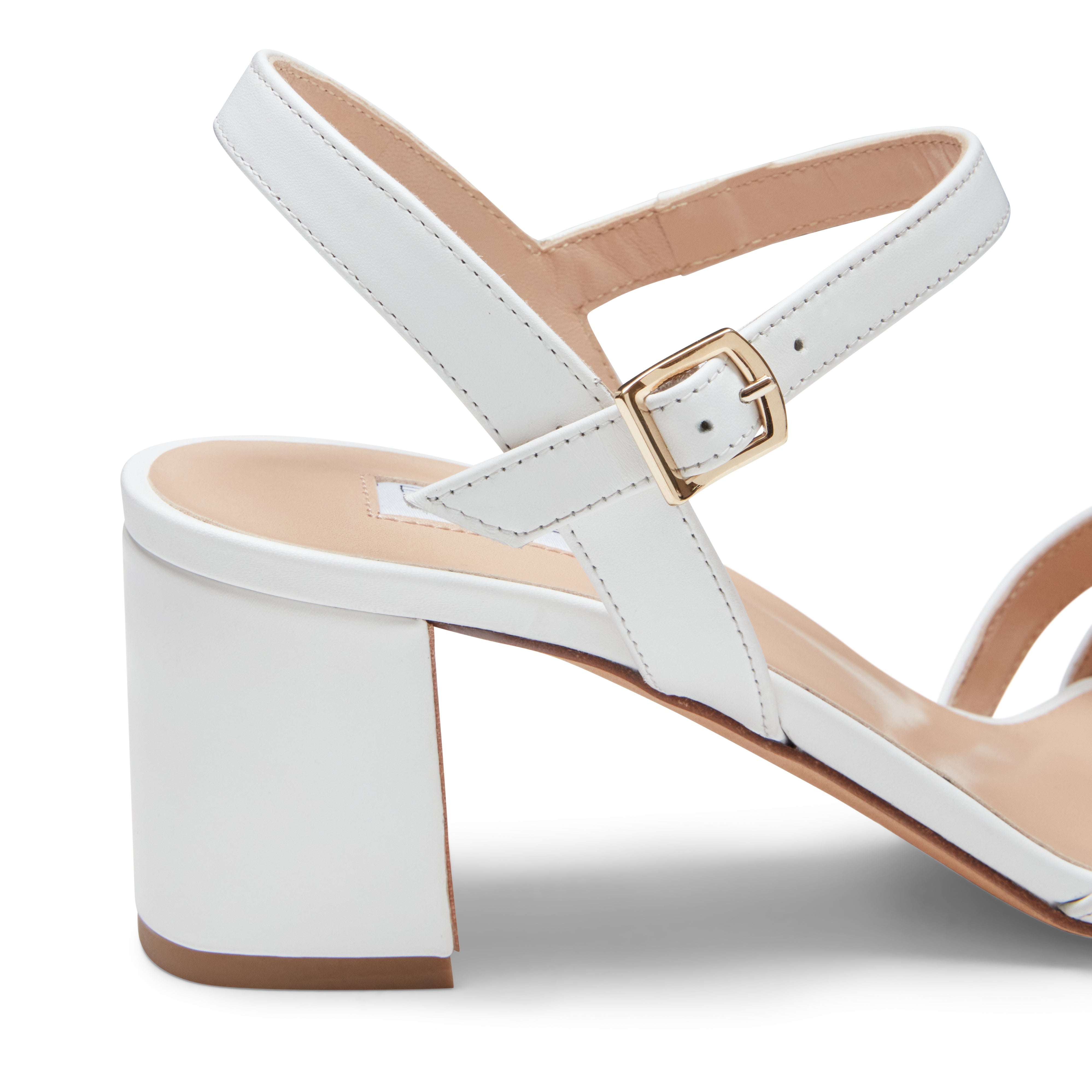 F.lli Rossetti 68216 Sandalo Donna Pelle Bianco Tacco 60