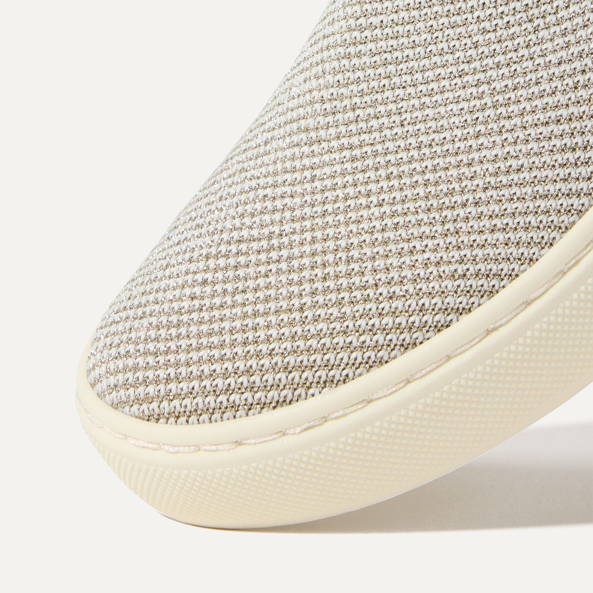 Rothy's The Kids Sneaker scarpe bambino Diamond Twill platino