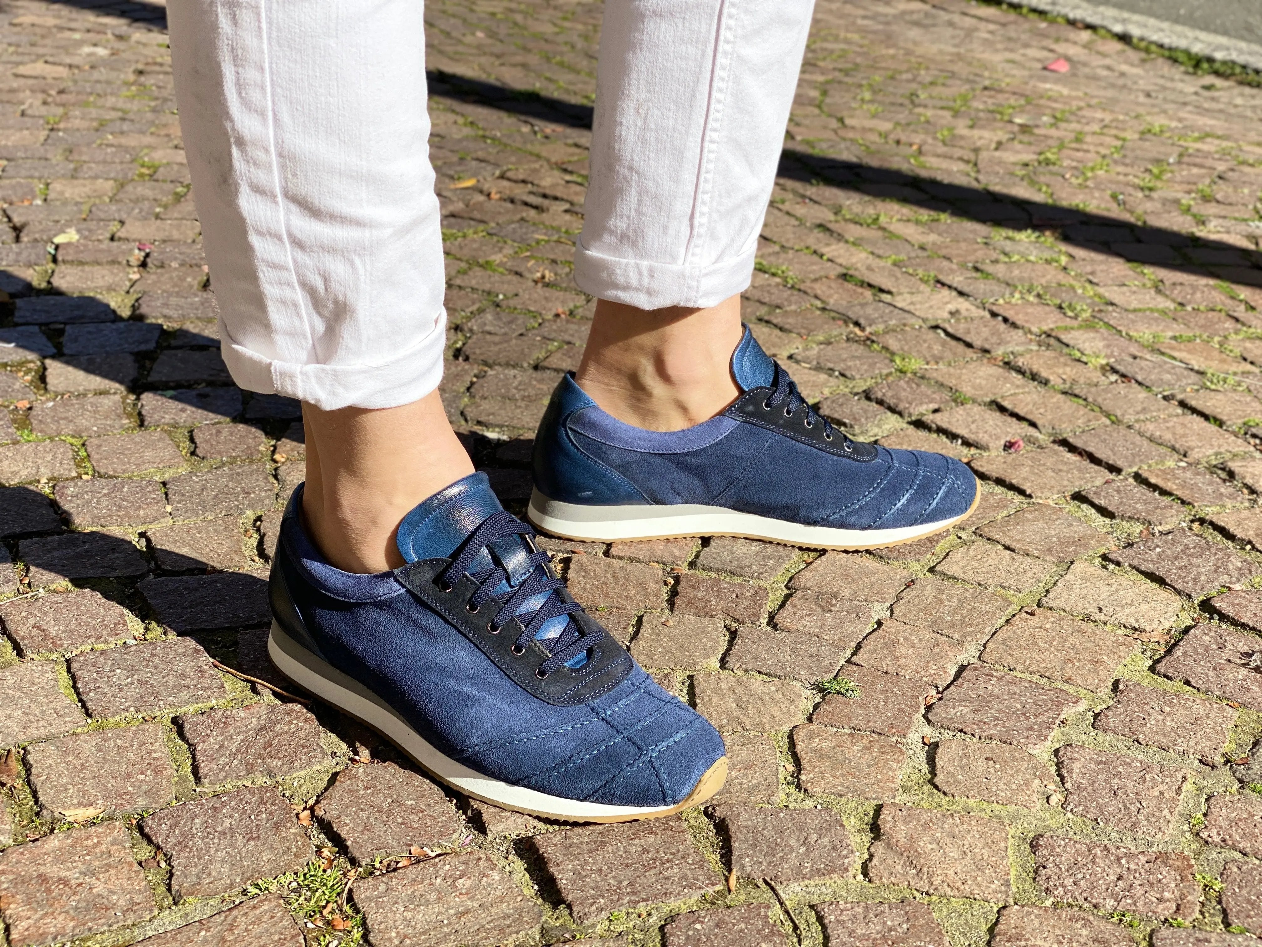 Sandro Barbera Rafa sneaker uomo pelle scamosciata cuoio