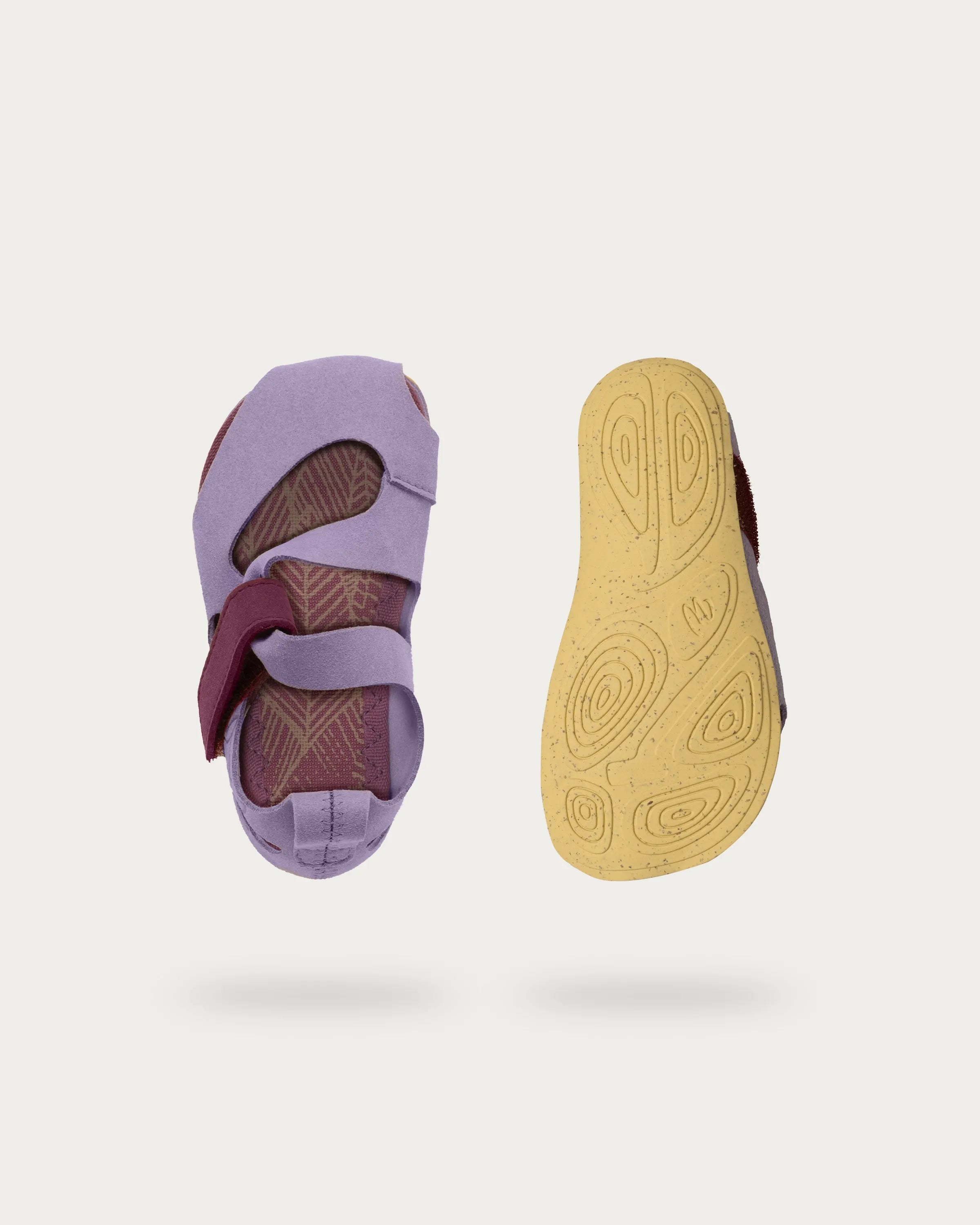 Wildling Shoes Feder lavendel sandali bimbo viola leggeri