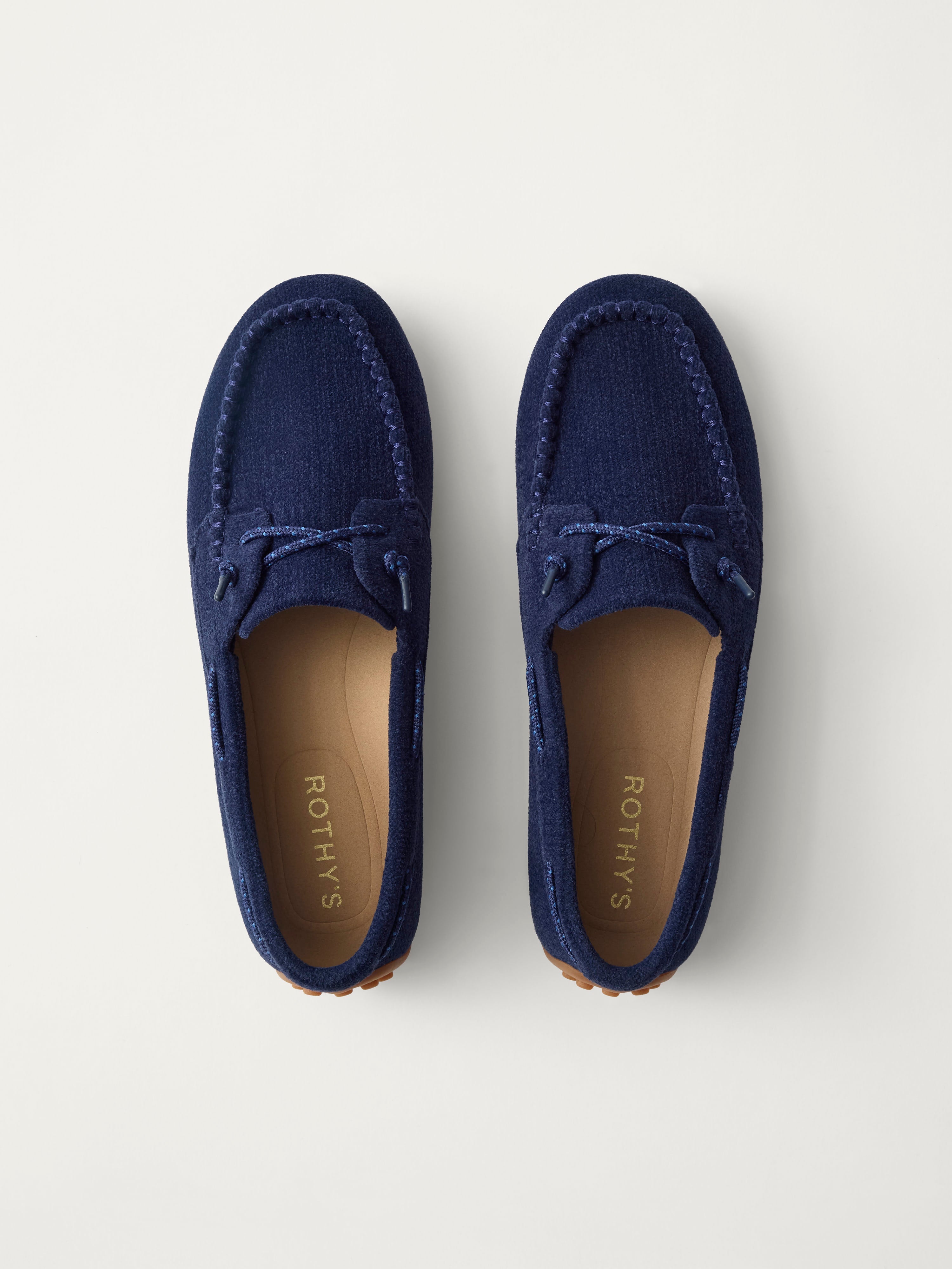 Rothy's The Driver Moc mocassini Navy ReVelvet 38