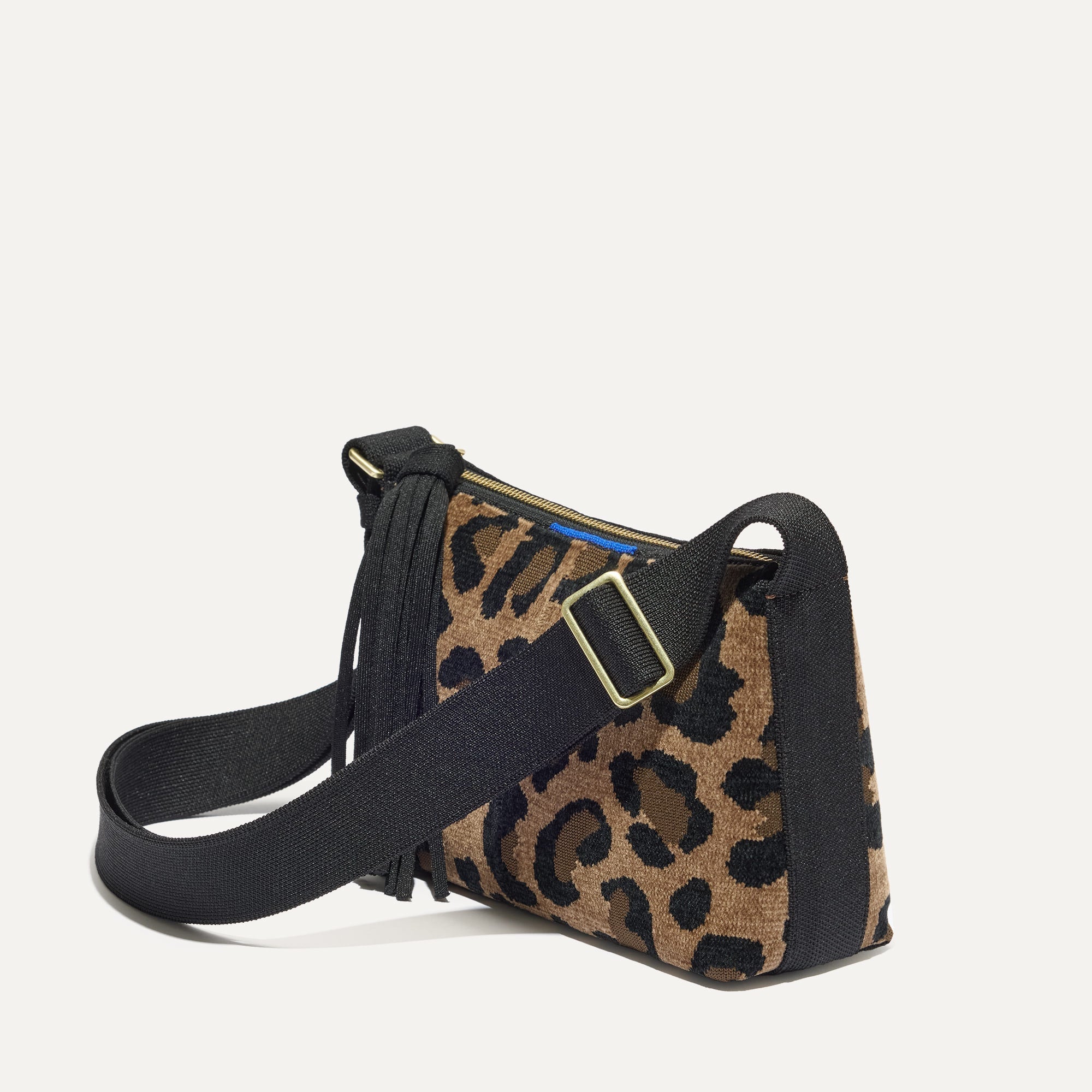 Rothy's The Casual Crossbody borsa a tracolla ReVelvet Cat leopardo
