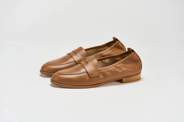 Sandro Barbera & Figli 03B mocassini donna cuoio pelle