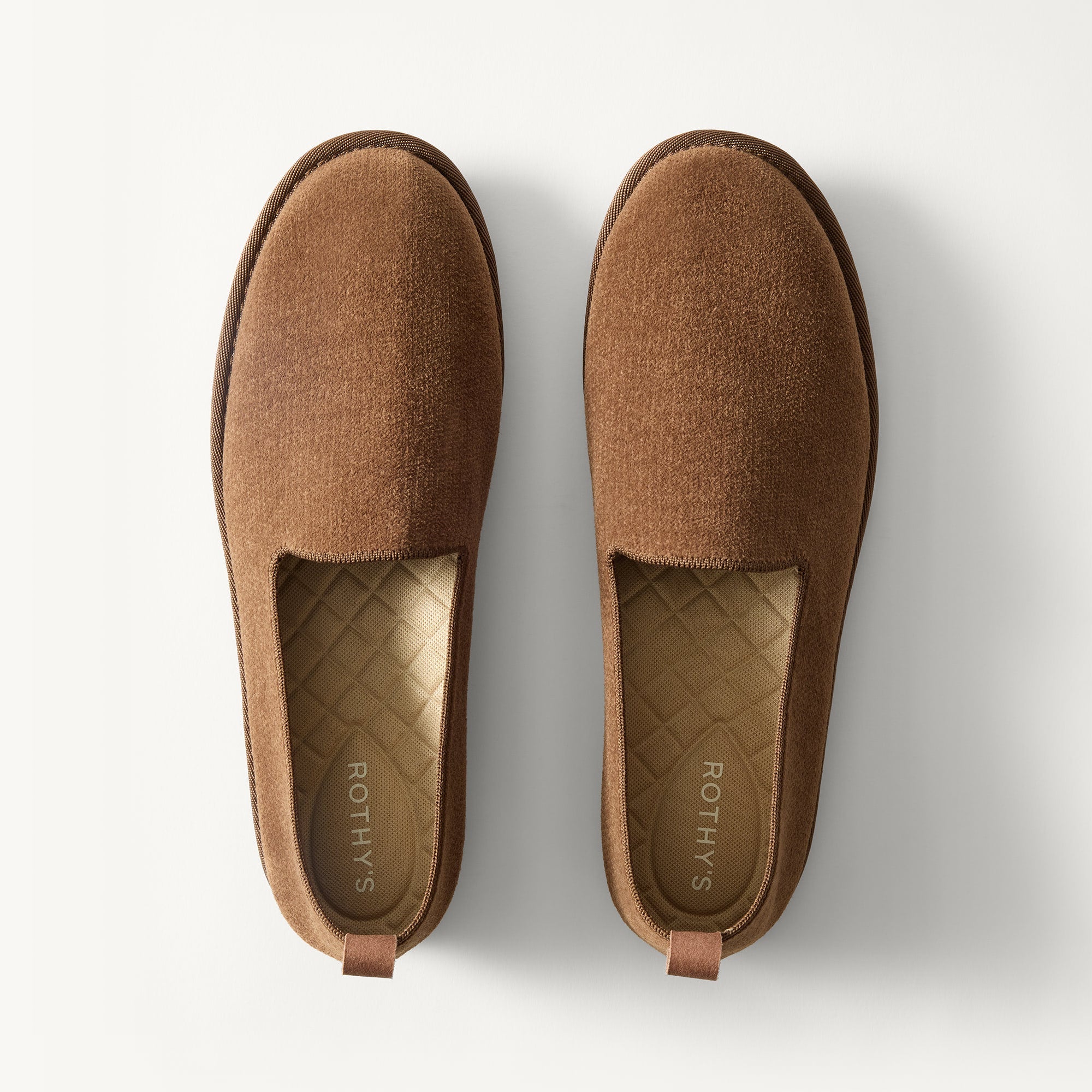Rothy's The Men's Cruiser Loafer mocassini ReVelvet Umber marrone