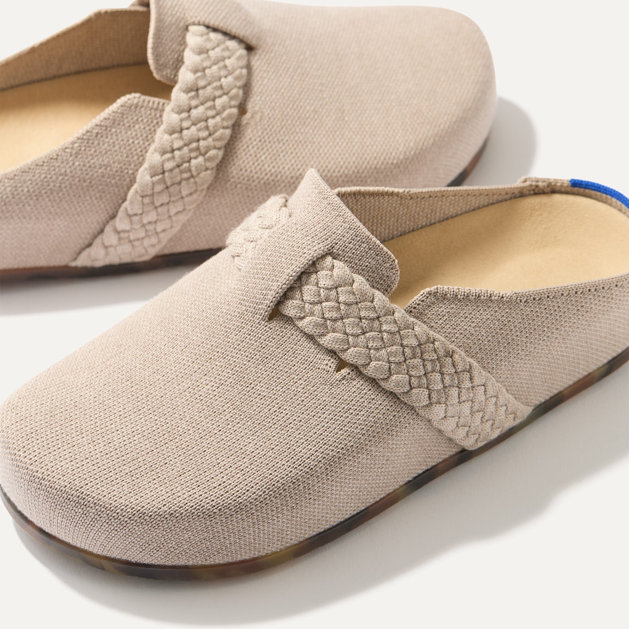 Rothy's The Braid Clog zoccoli donna Dove lana merino