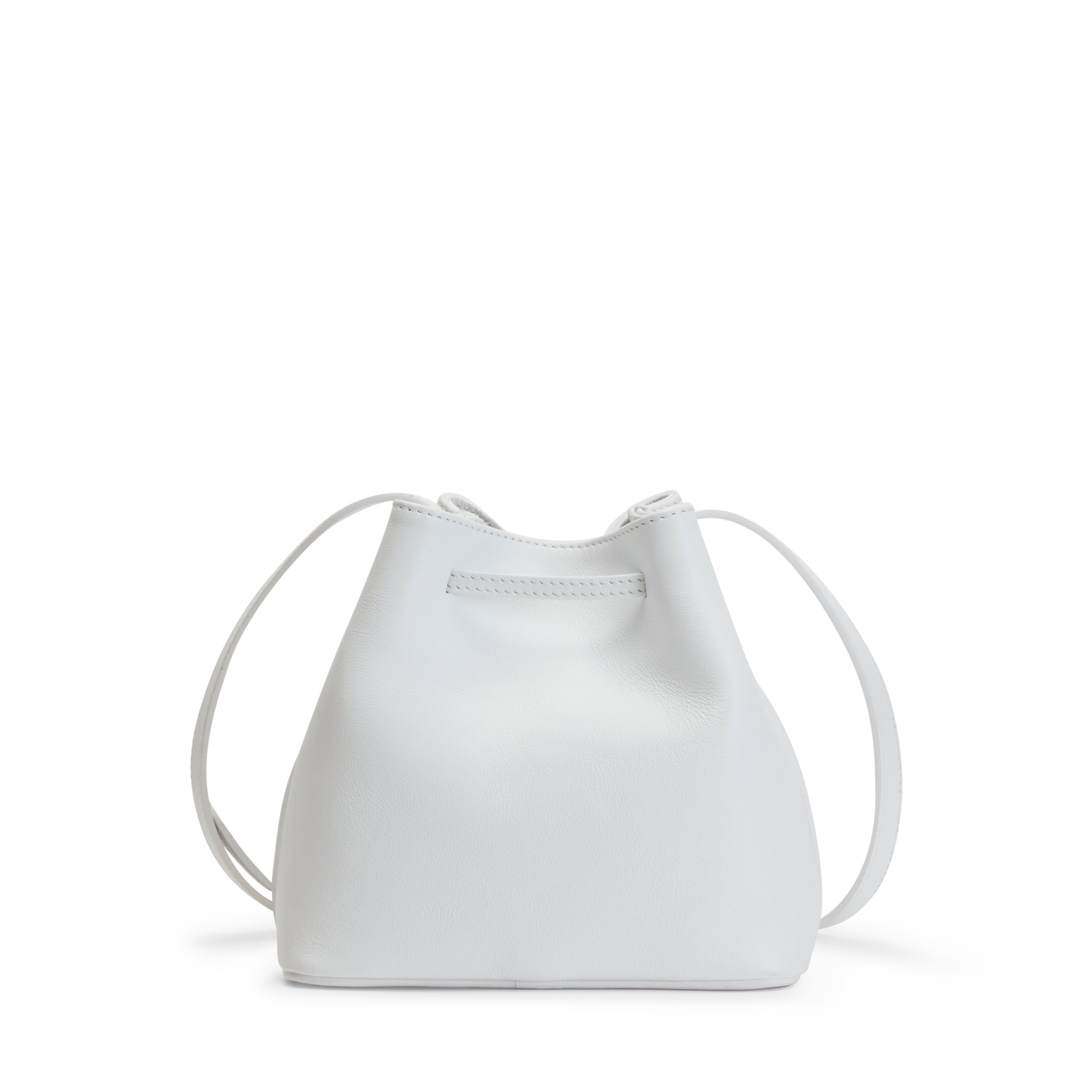 F.lli Rossetti 84730 Bucket Bag Donna Bianca Pelle