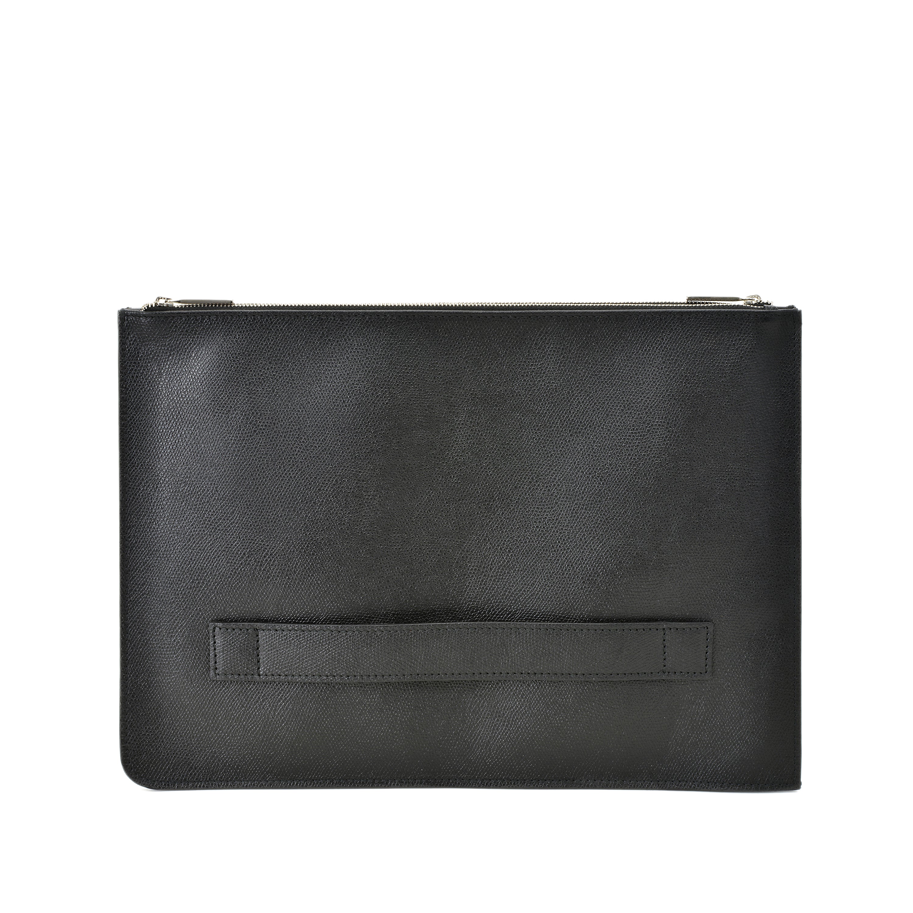 F.lli Rossetti Porta Documenti Pelle Nero Zip 35x25