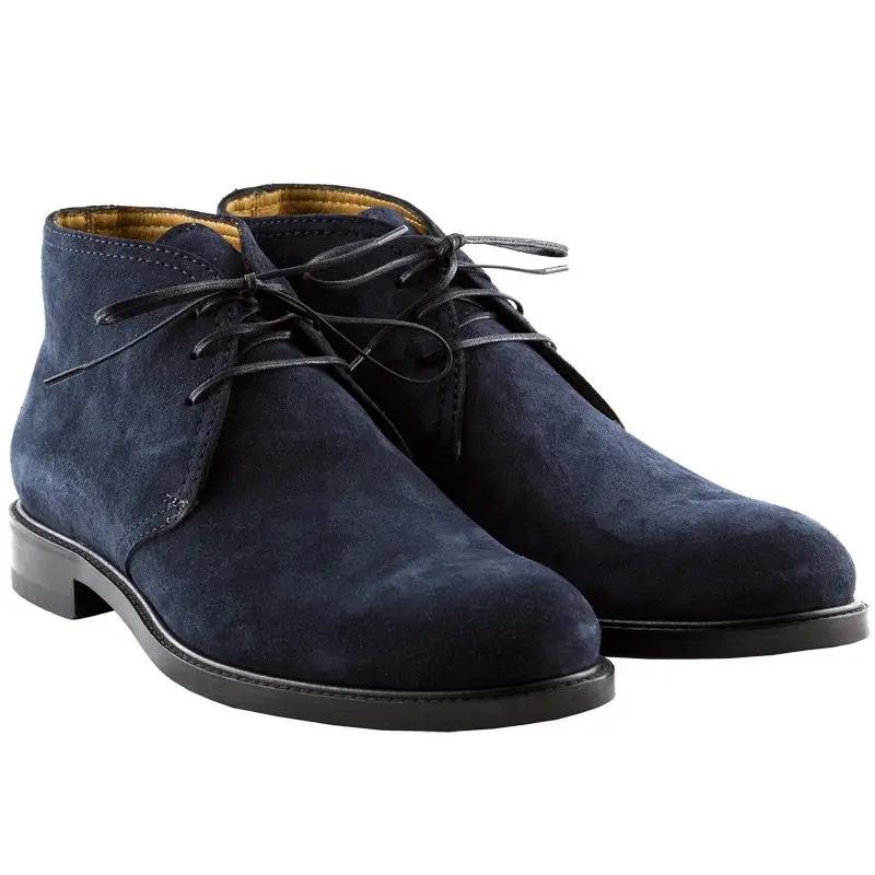 Sandro Barbera & Figli 424 Desert Boots polacchino blu