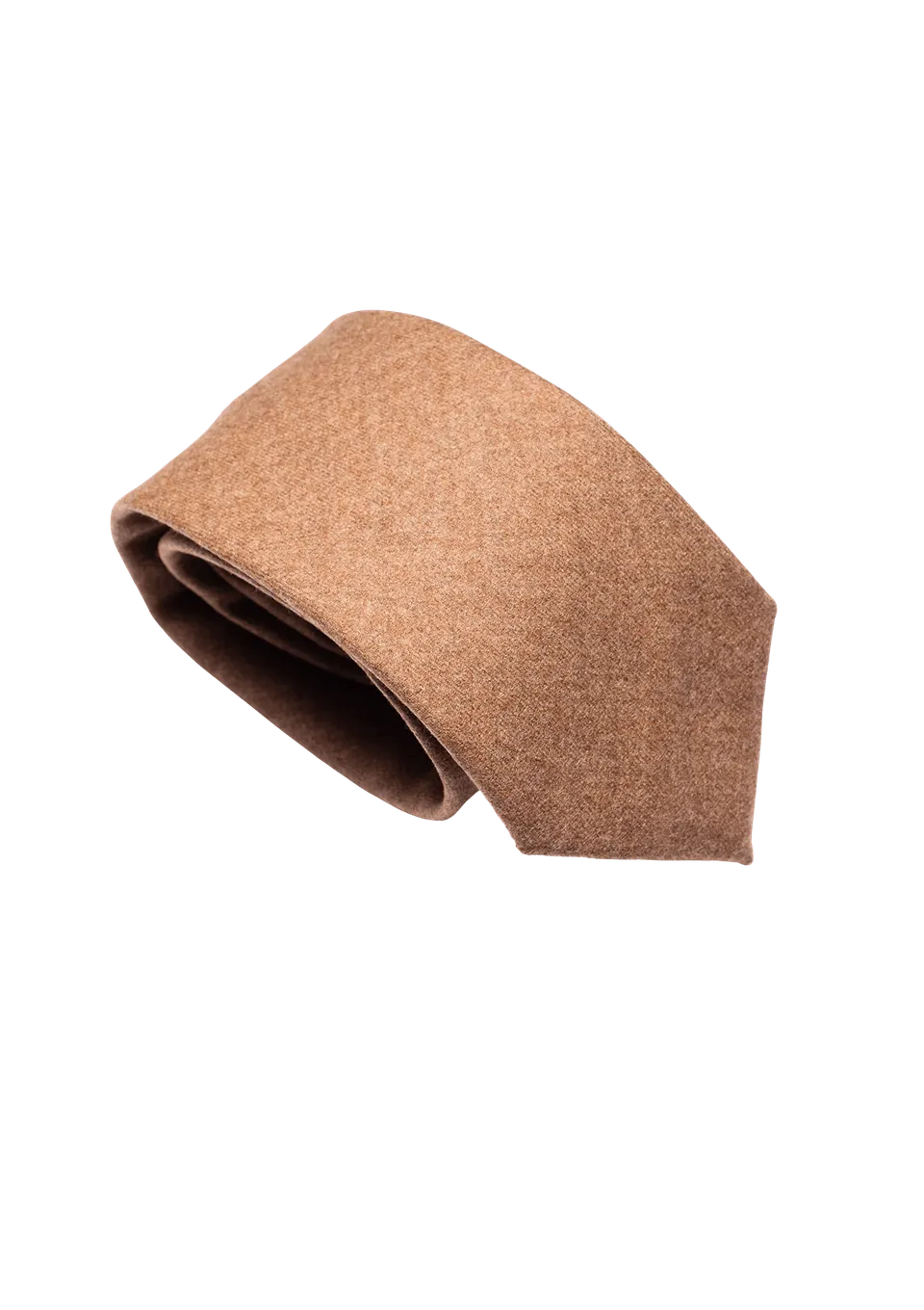 Stefano Bemer Ties Cravatta Lana Beige Classica 8 cm