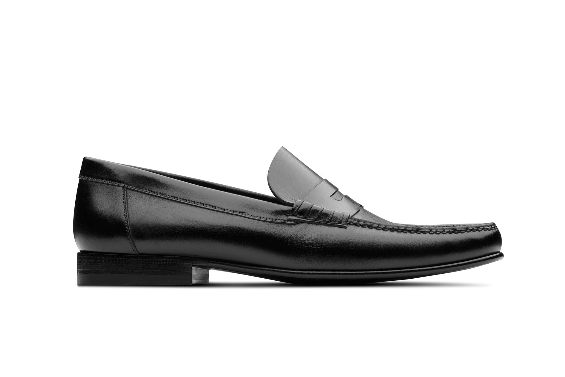Nipmar Mocassini E21/1007 loafer nero vitello cuoio