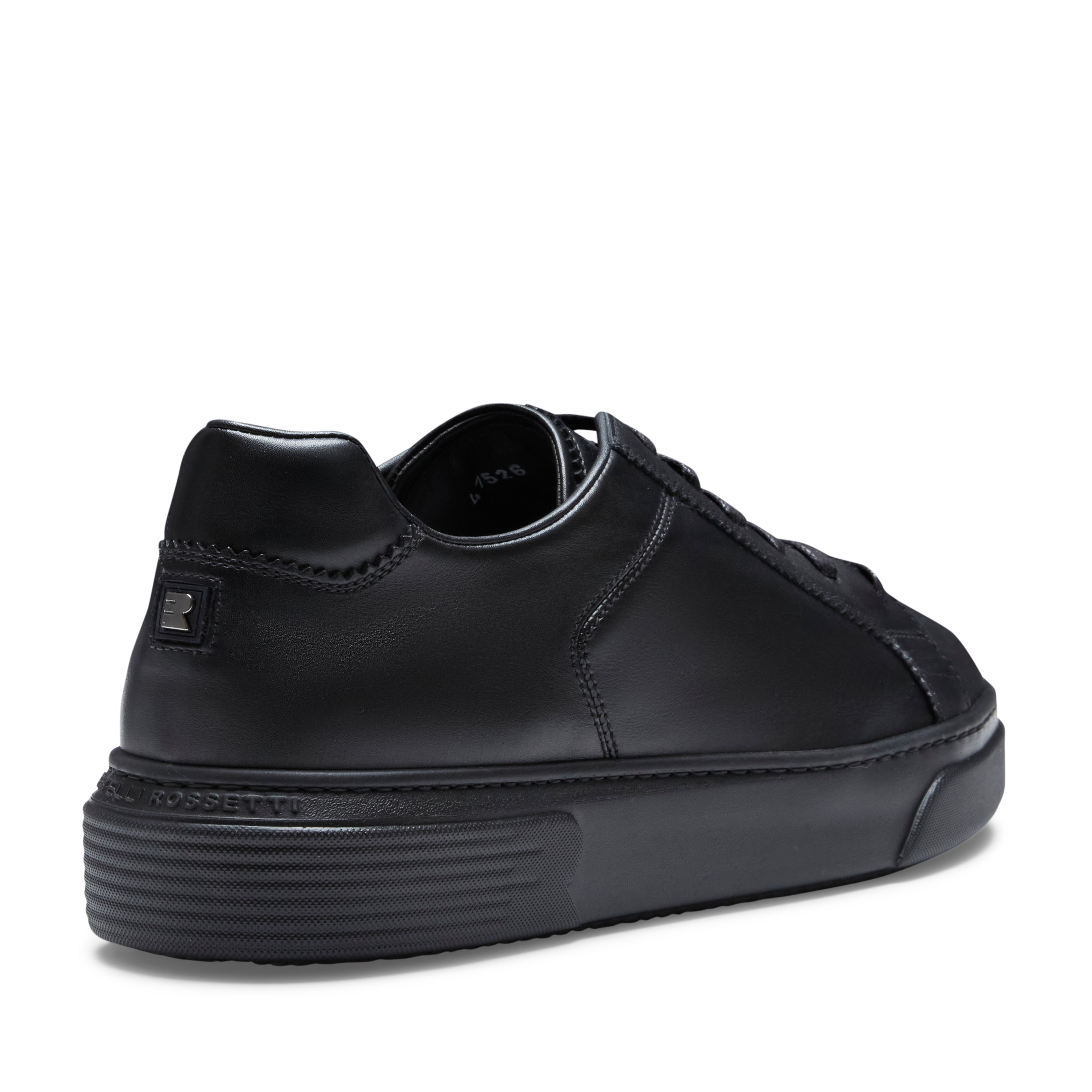 F.lli Rossetti 47526 Sneaker Uomo Nera in Pelle