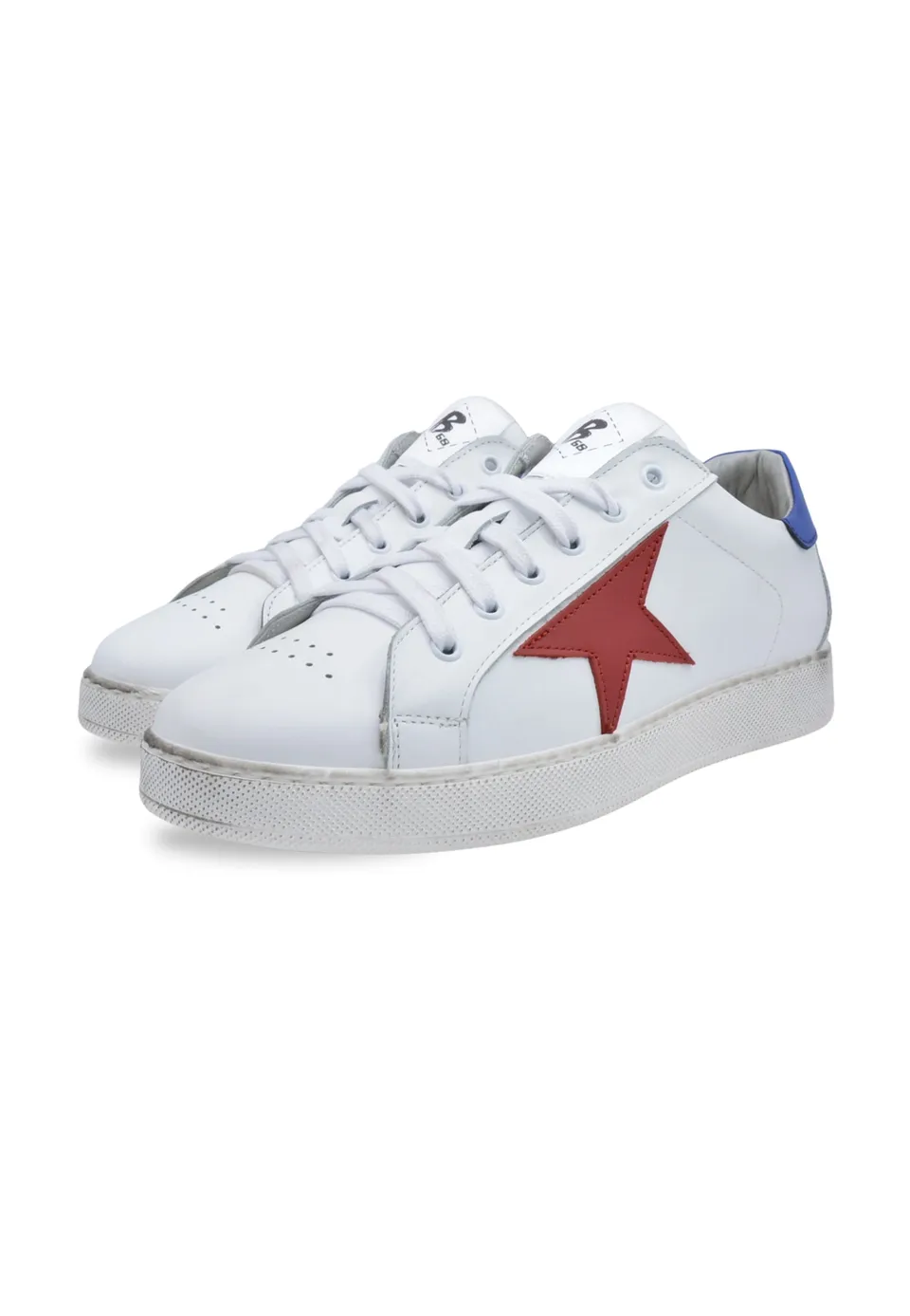 B68 New Hollywood Red sneaker uomo pelle rossa