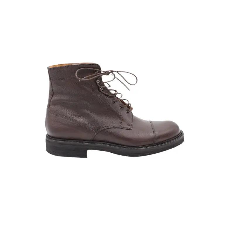 Sandro Barbera & Figli 628 stivaletti moro pelle uomo