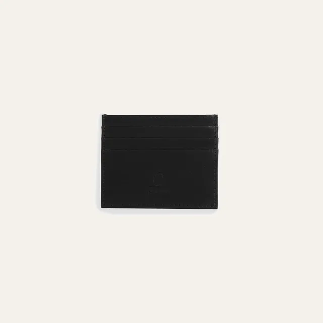 Dellovo Fortuna porta carte pelle nero 6 carte