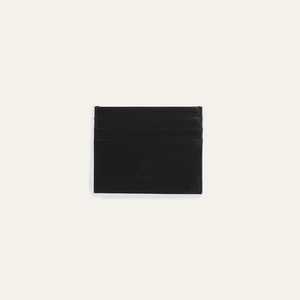 Dellovo Fortuna porta carte pelle nero 6 carte