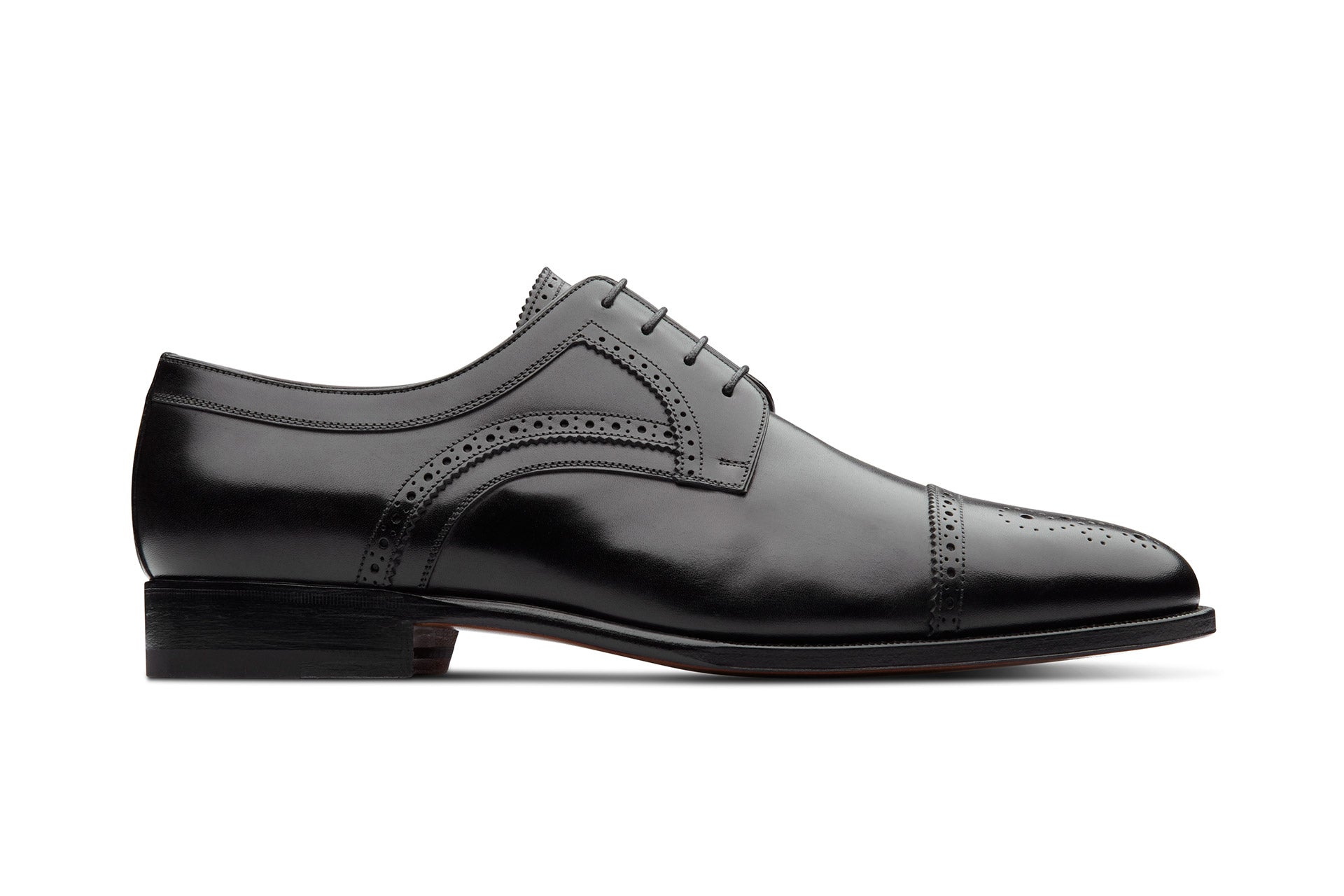 Nipmar Derby E21/1003 scarpe derby uomo nero brogue