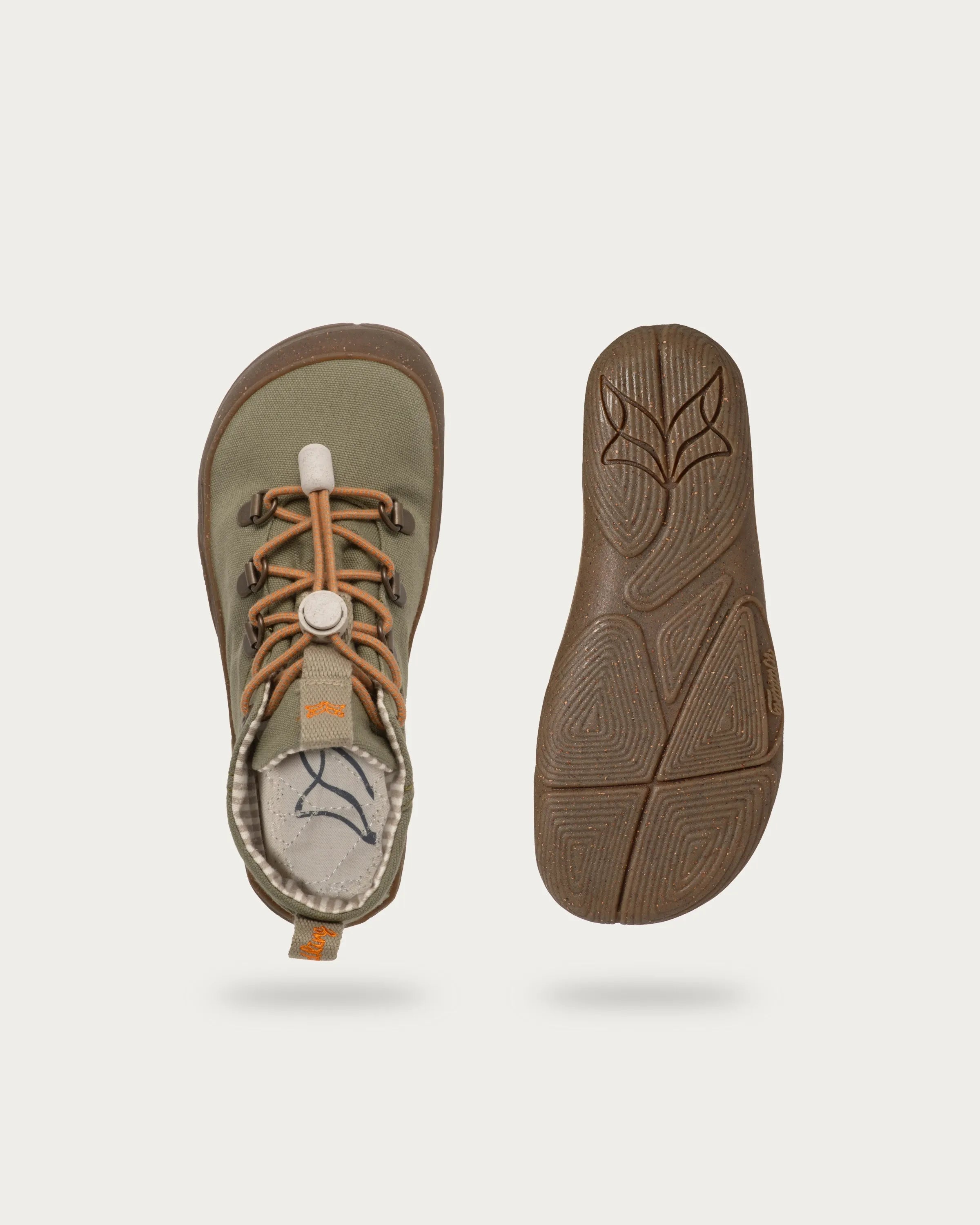 Wildling Marti Khaki scarpe bambino verde mezza stagione