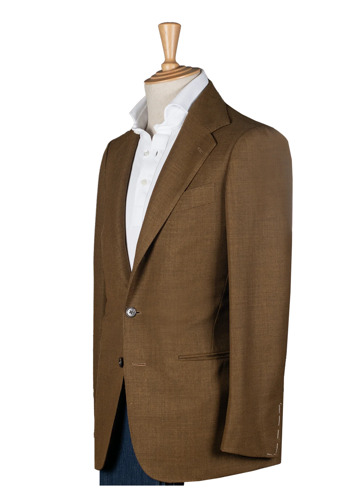 Stefano Bemer Blazers SV2115 giacca hopsack tabacco 48