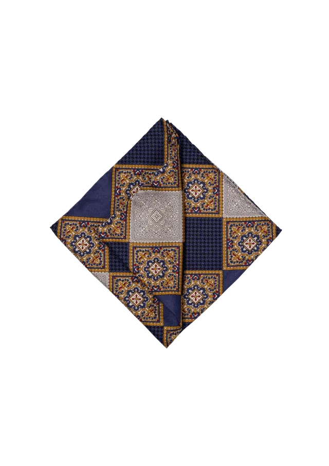 Stefano Bemer Pocket Squares S10 pochette seta uomo