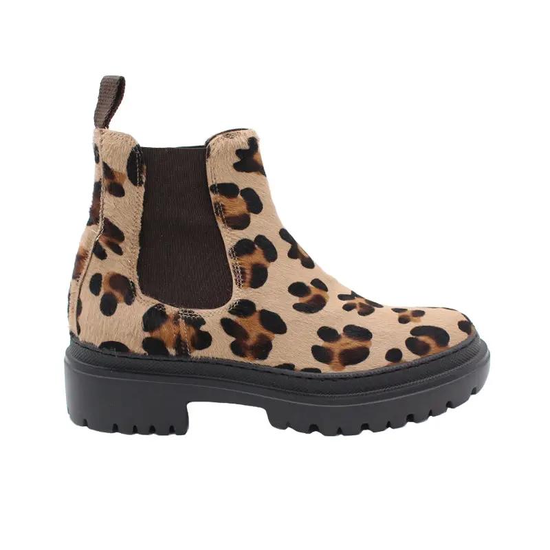 Sandro Barbera Stringate Donna 802 Leopard stivaletti leopardato