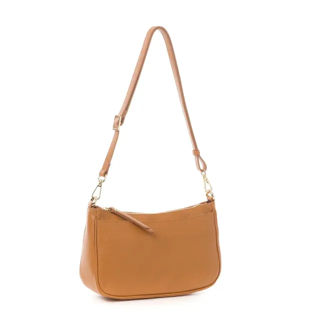 Sandro Barbera C14 Borsetta Cognac Pelle Bottalata