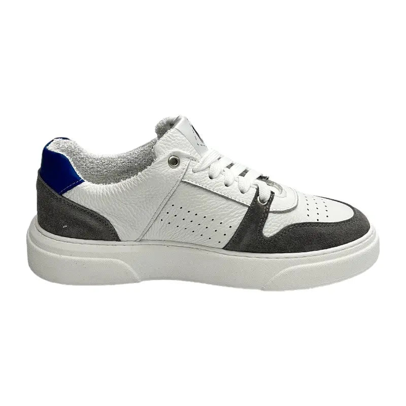 Sandro Barbera & Figli B68 Materia Blu sneaker biancoblu pelle