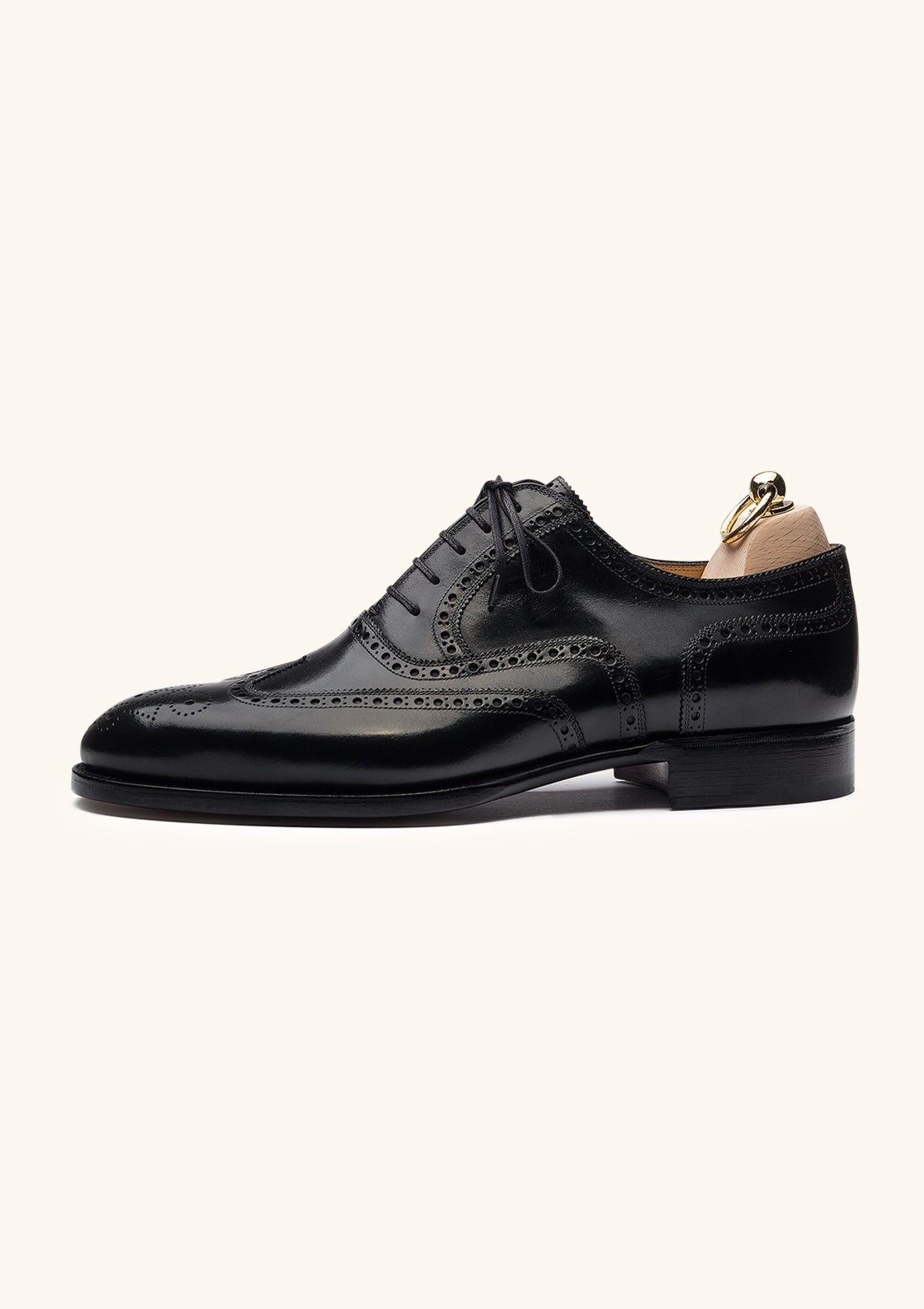 Stefano Bemer C6240 Oxford Uomo Nere Wingtip Misura 42