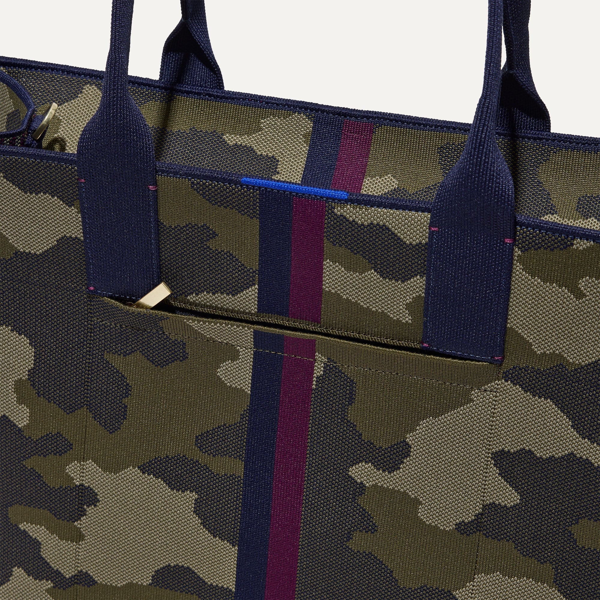 Rothy's The Classic Tote borsa tote Spruce Camo con zip