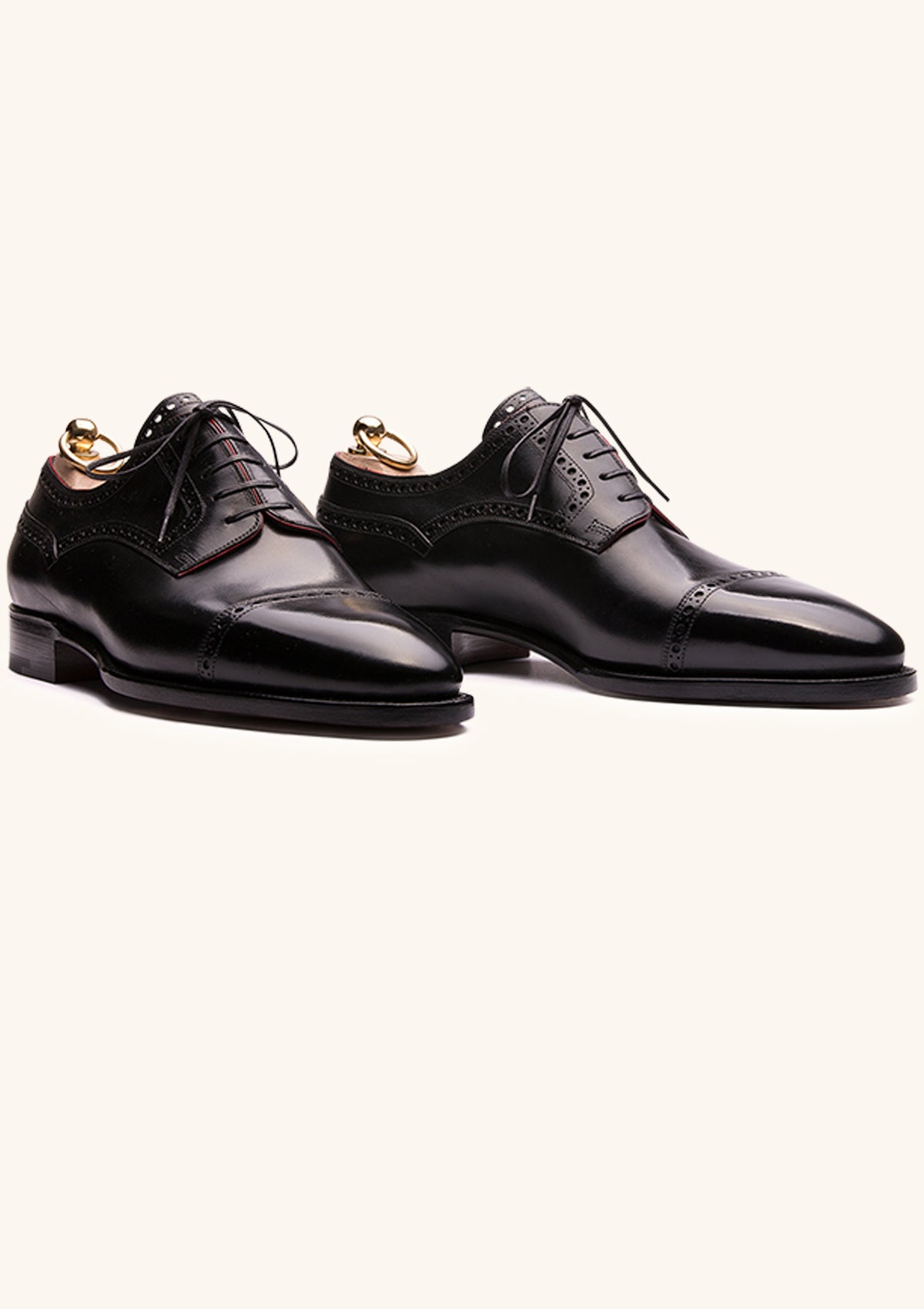 Stefano Bemer Derbies C5320 derby pelle nera 5 occhielli