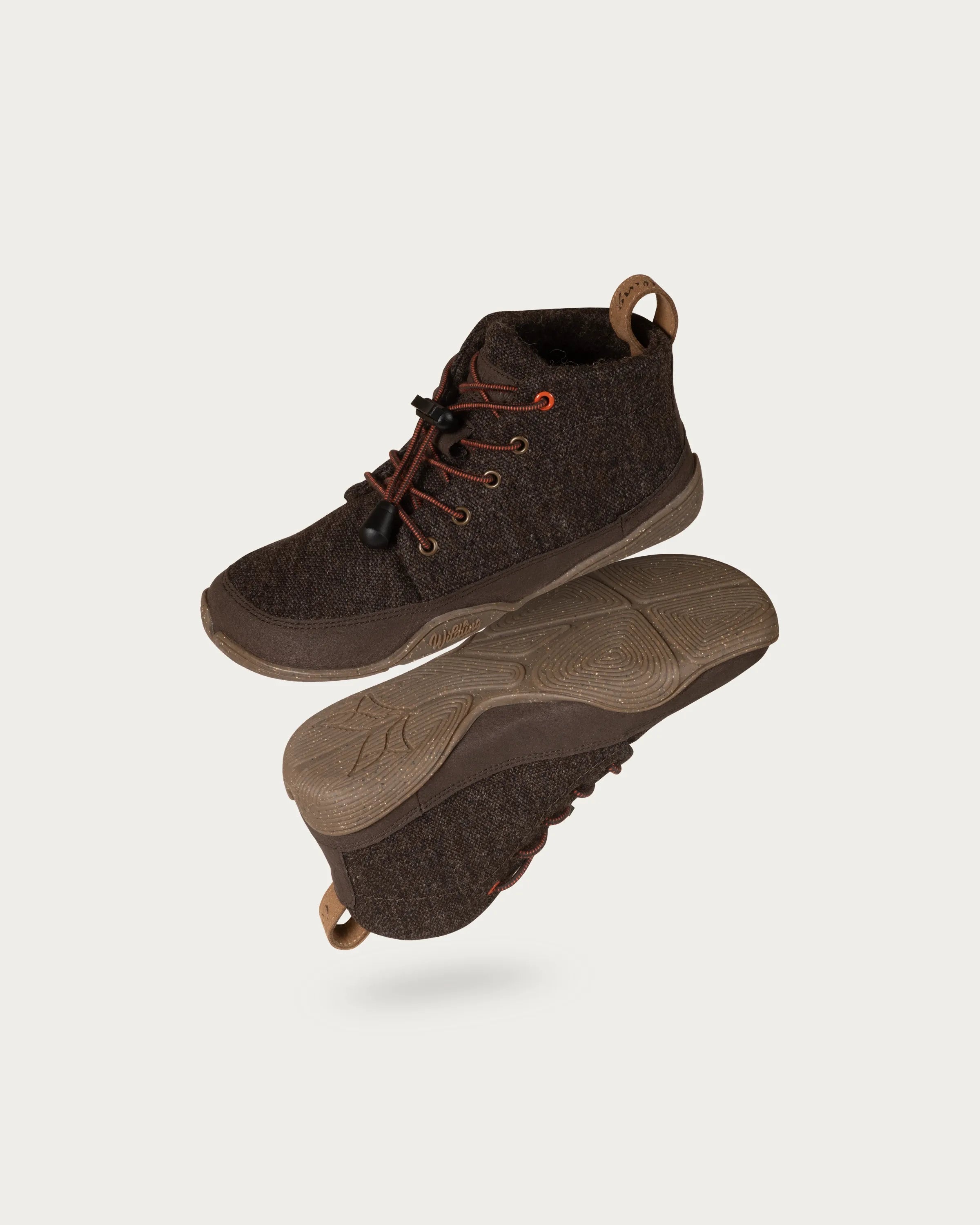 Wildling Shoes High Cut Marron brun stivaletti bimbo EU 28 lana