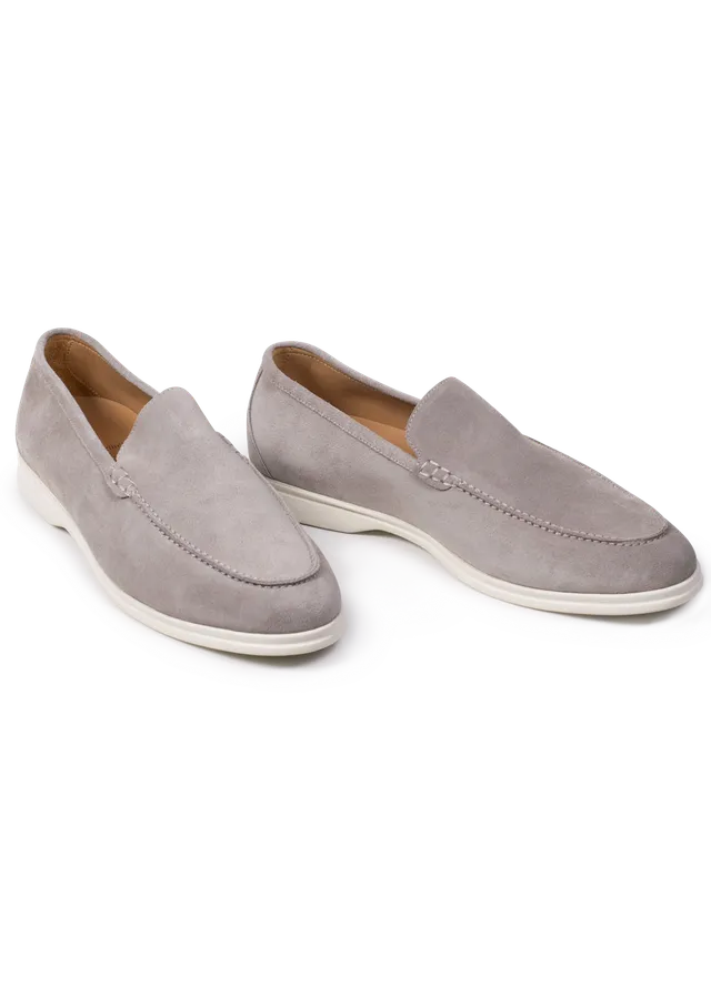 Stefano Bemer Loafers 1800 mocassini walk taupe kudu reverse