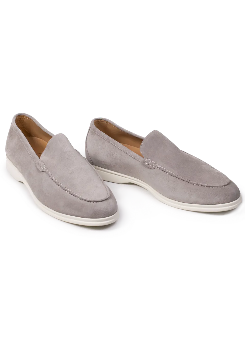Stefano Bemer Loafers 1800 mocassini walk taupe kudu reverse