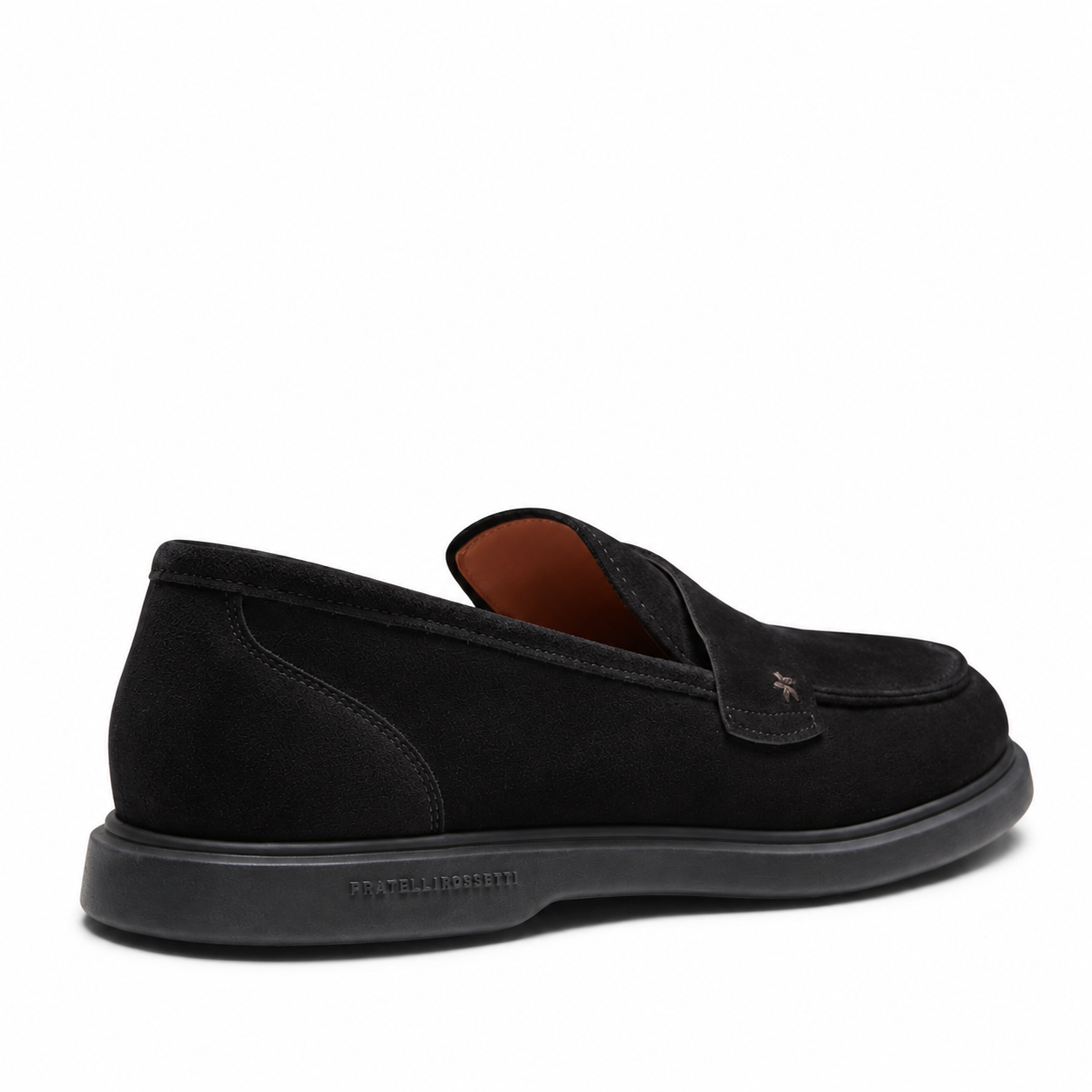 F.lli Rossetti 67806 Mocassino Donna Nero Scamosciato Fascetta