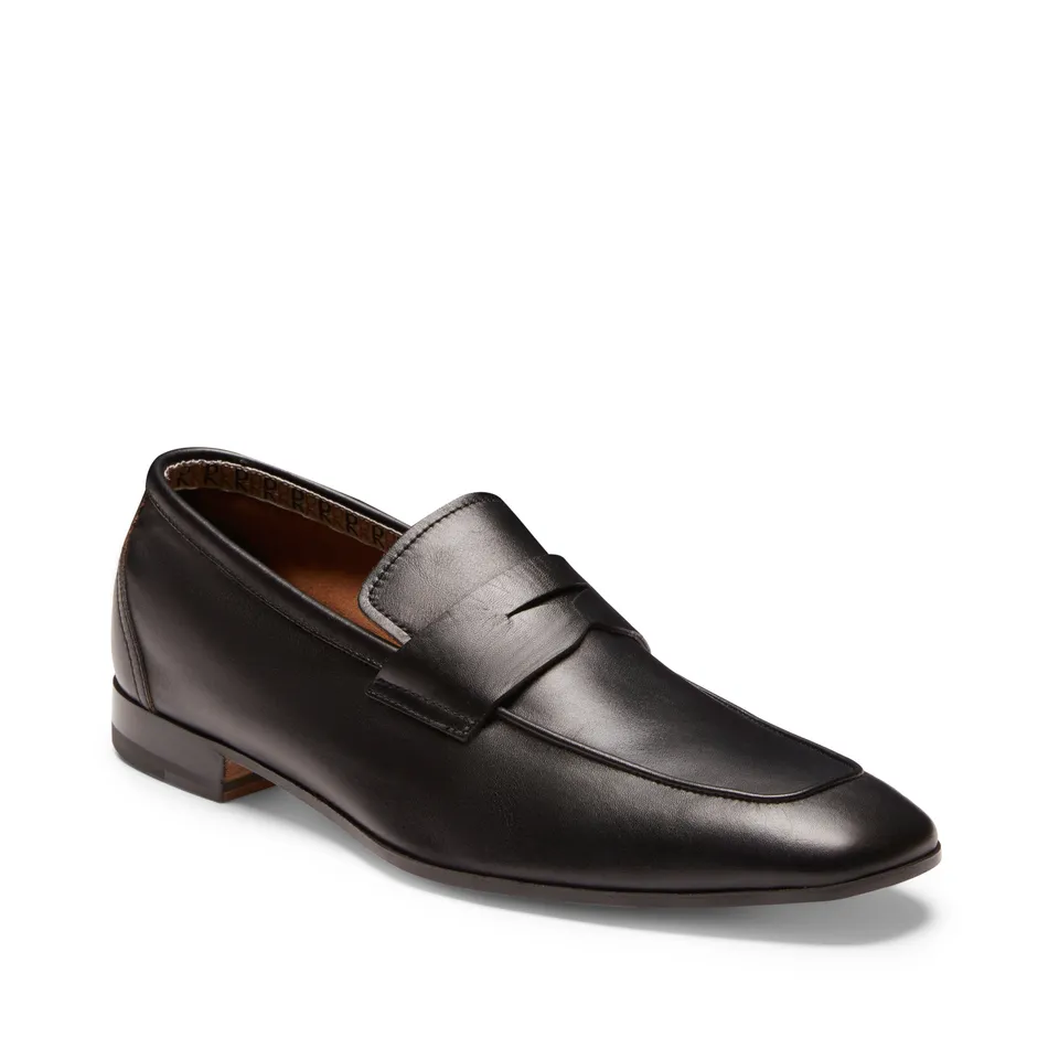 F.lli Rossetti Estate Mocassino Uomo Pelle Nero