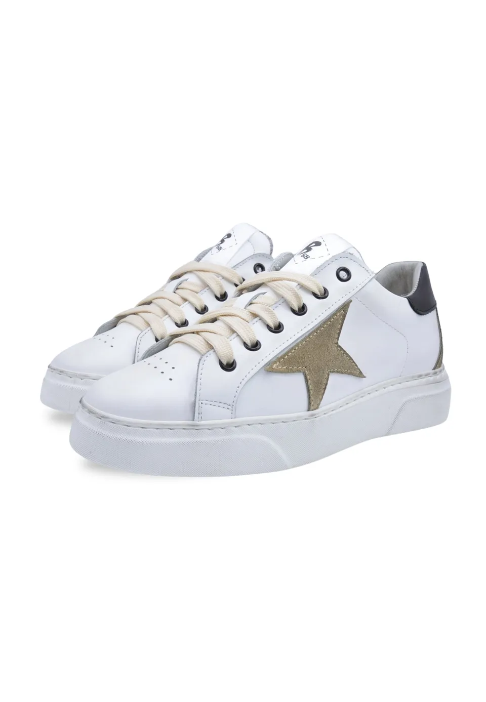 Sandro Barbera B68 New Hollywood White sneaker donna bianca