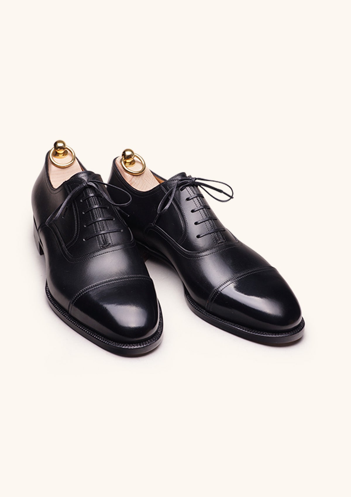 Stefano Bemer Oxfords C6430 Scarpe Oxford Nere Pelle