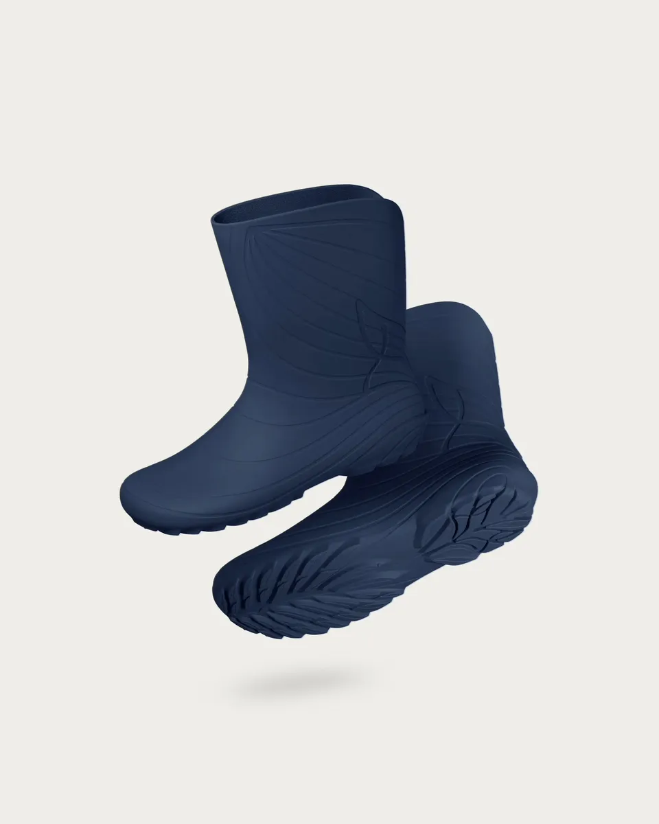 Wildling Ranidae indigo stivale pioggia blu impermeabile