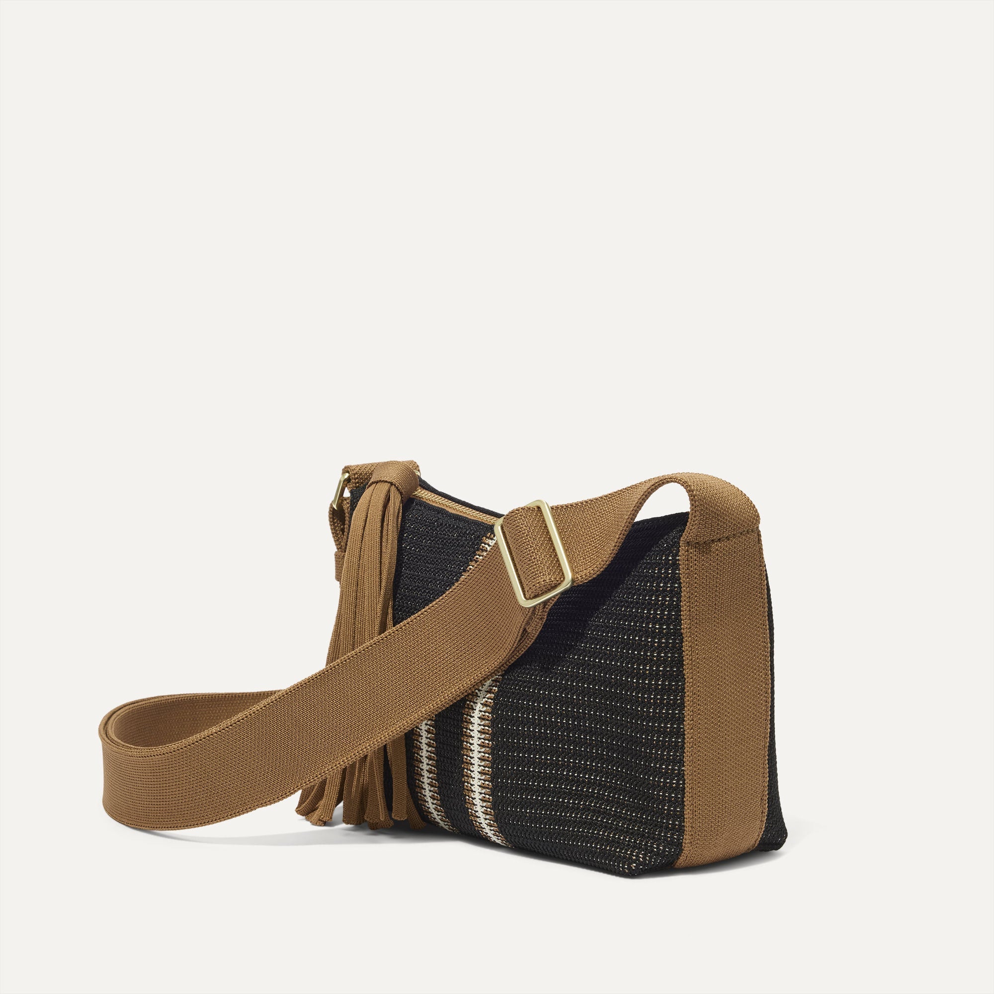 Rothy's The Casual Crossbody borsa a tracolla Coffee Market Stripe