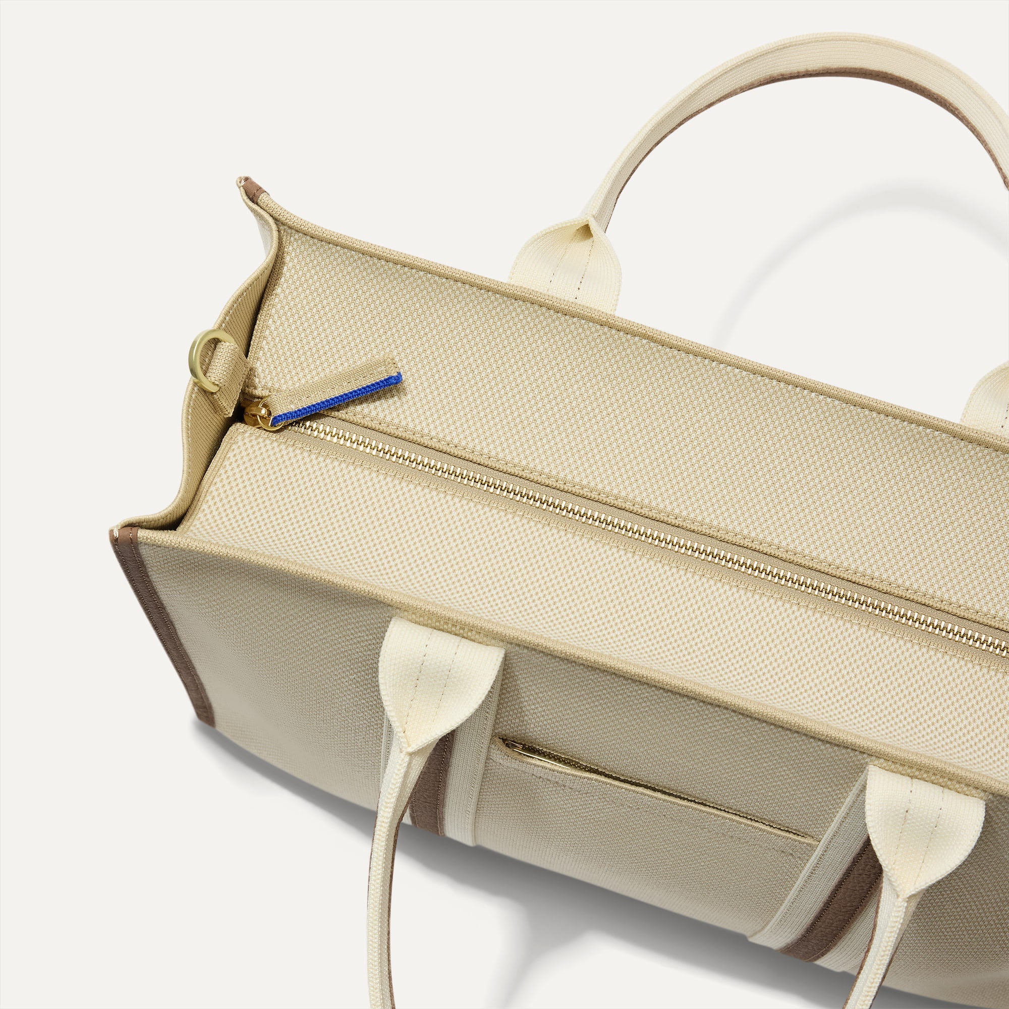 Rothy's The Classic Tote borsa tote Buttercream con zip
