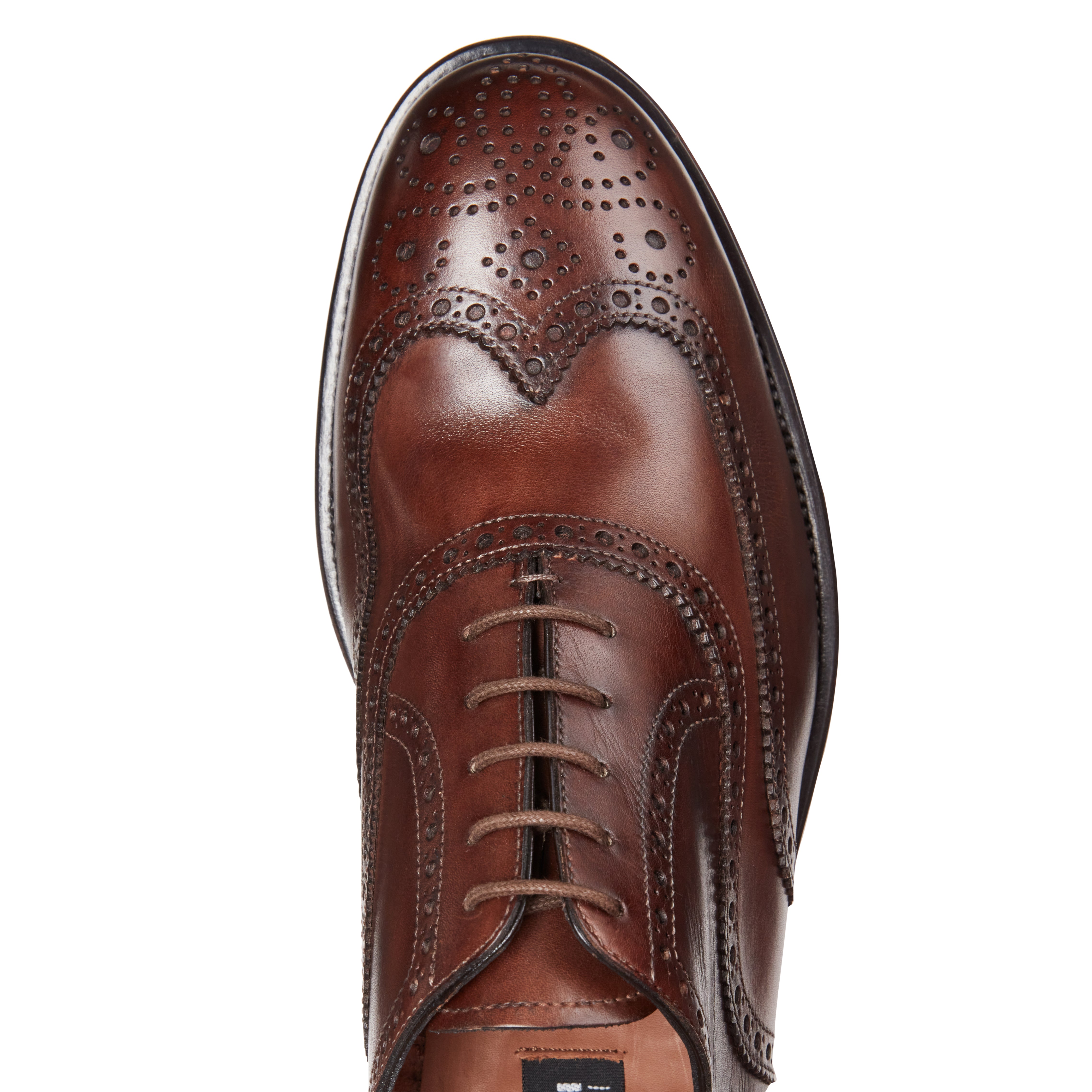 F.lli Rossetti Francesina 15194 brogue cognac pelle