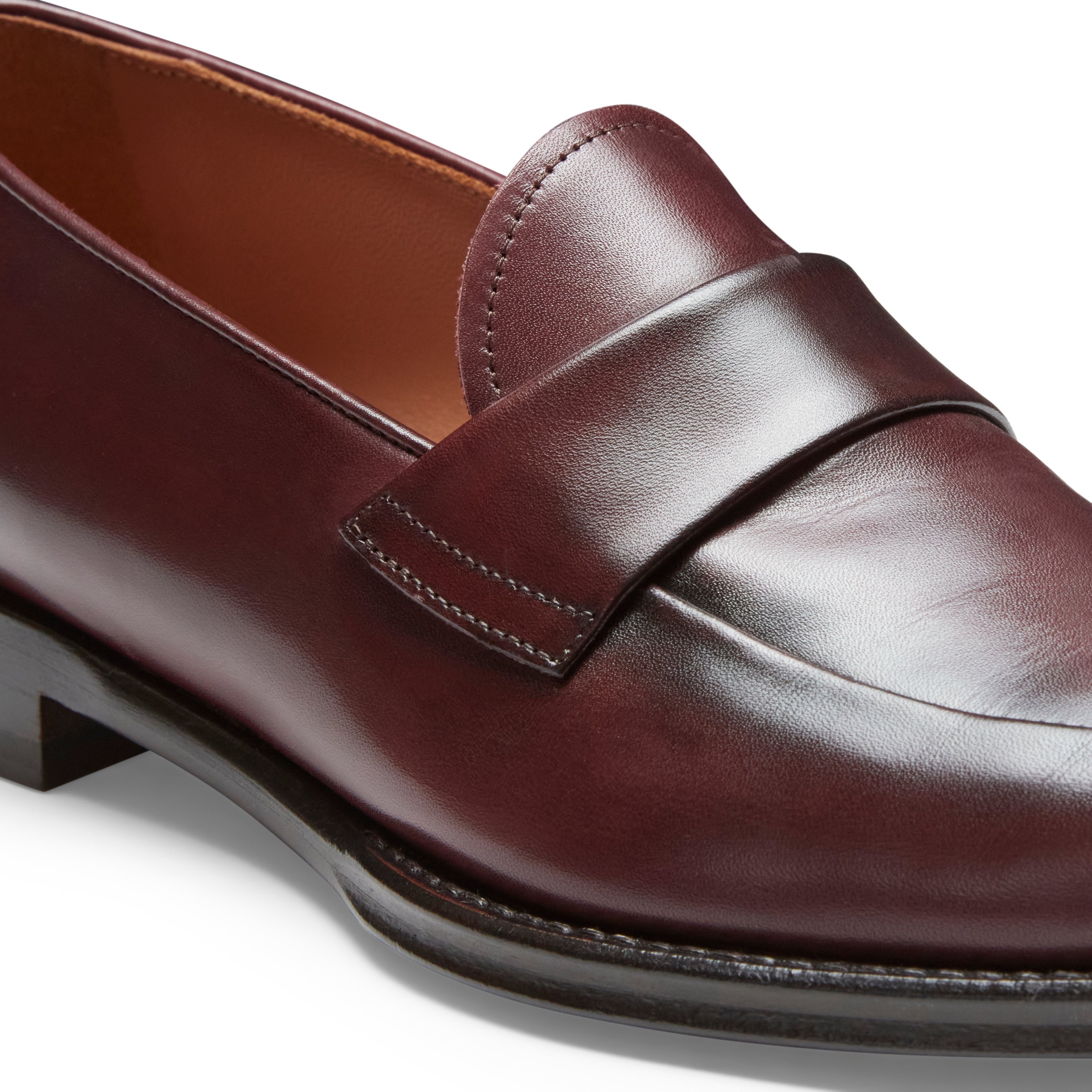 F.lli Rossetti 68308 Mocassino Donna Granata Pelle Cuoio