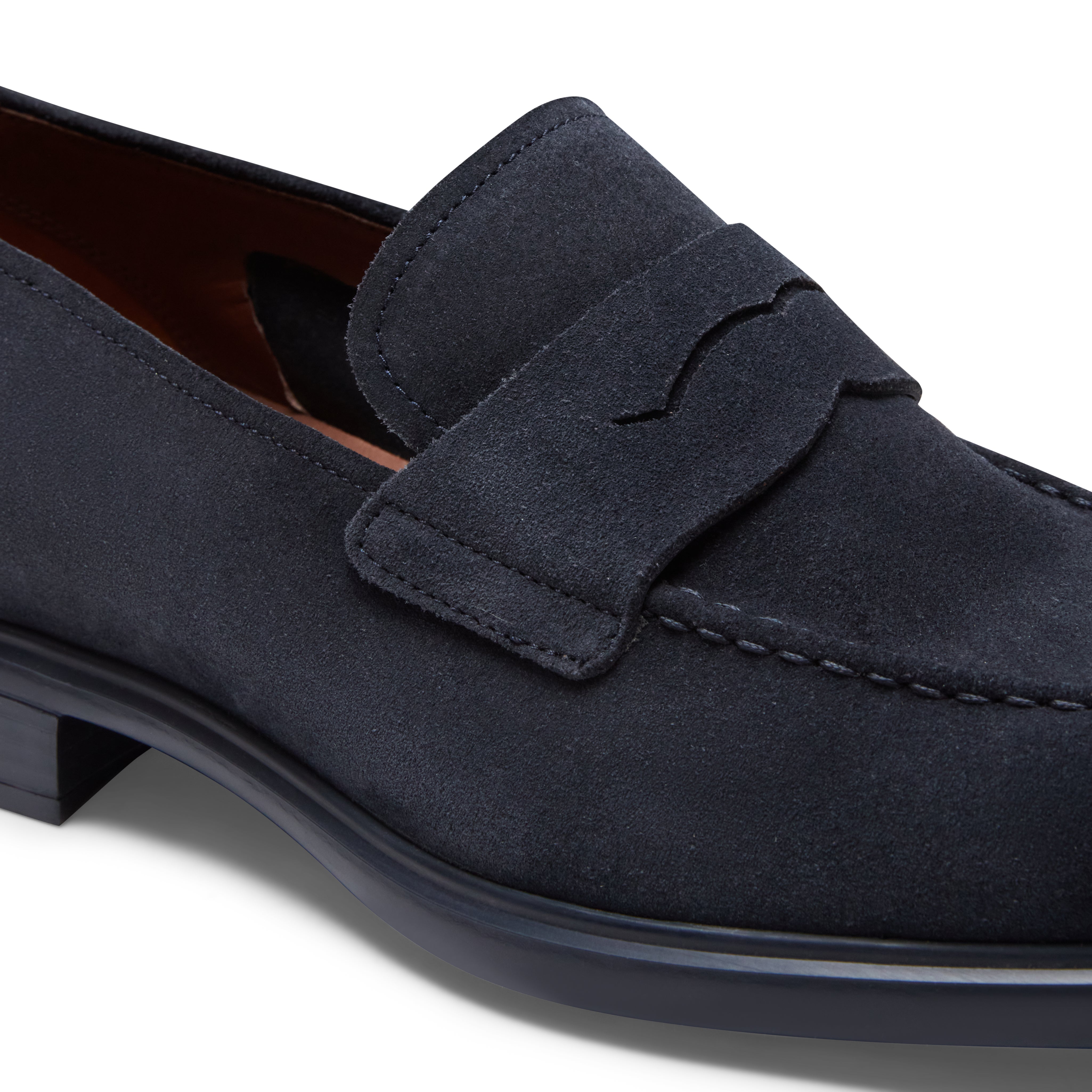 F.lli Rossetti Richard 47416 Mocassino Suede Uomo Blu Marine