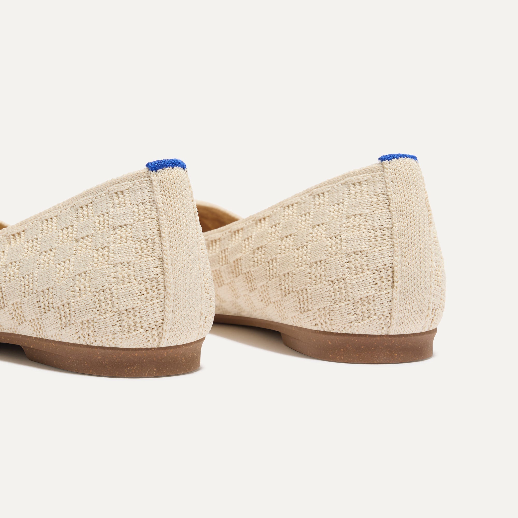 Rothy's The Max Square ballerine avorio Conch punta quadrata