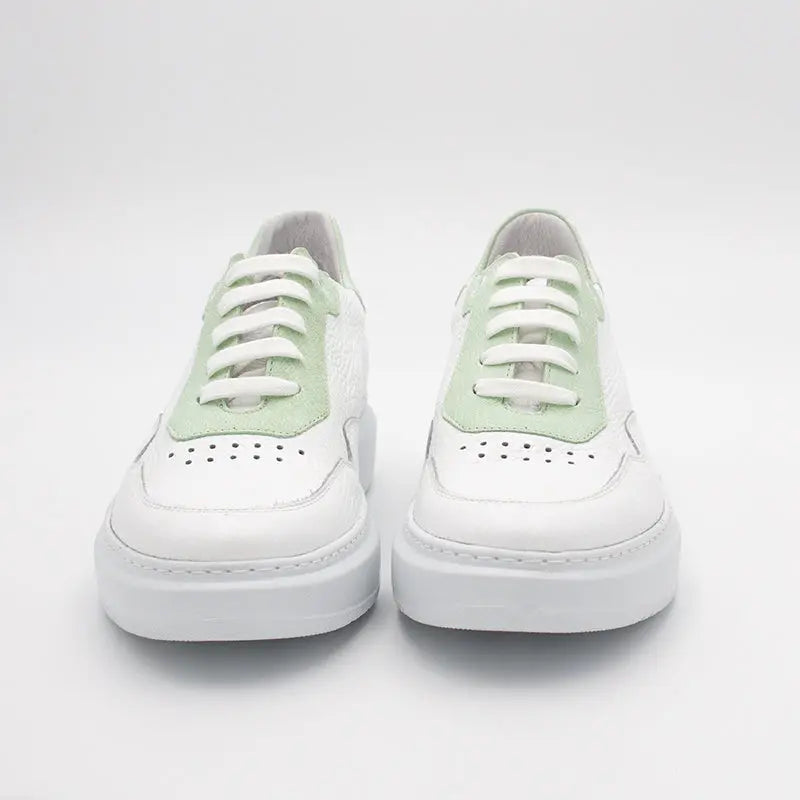Sandro Barbera & Figli Estive Uomo Airing Lady Mint sneakers bianche