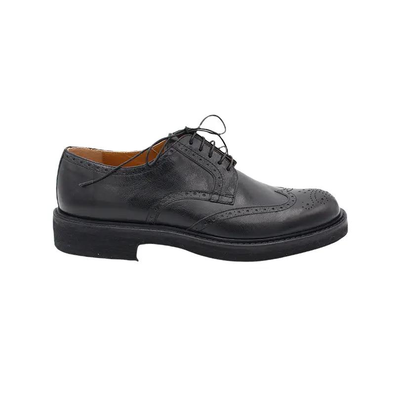Sandro Barbera 256 clipper derby uomo nero cucita