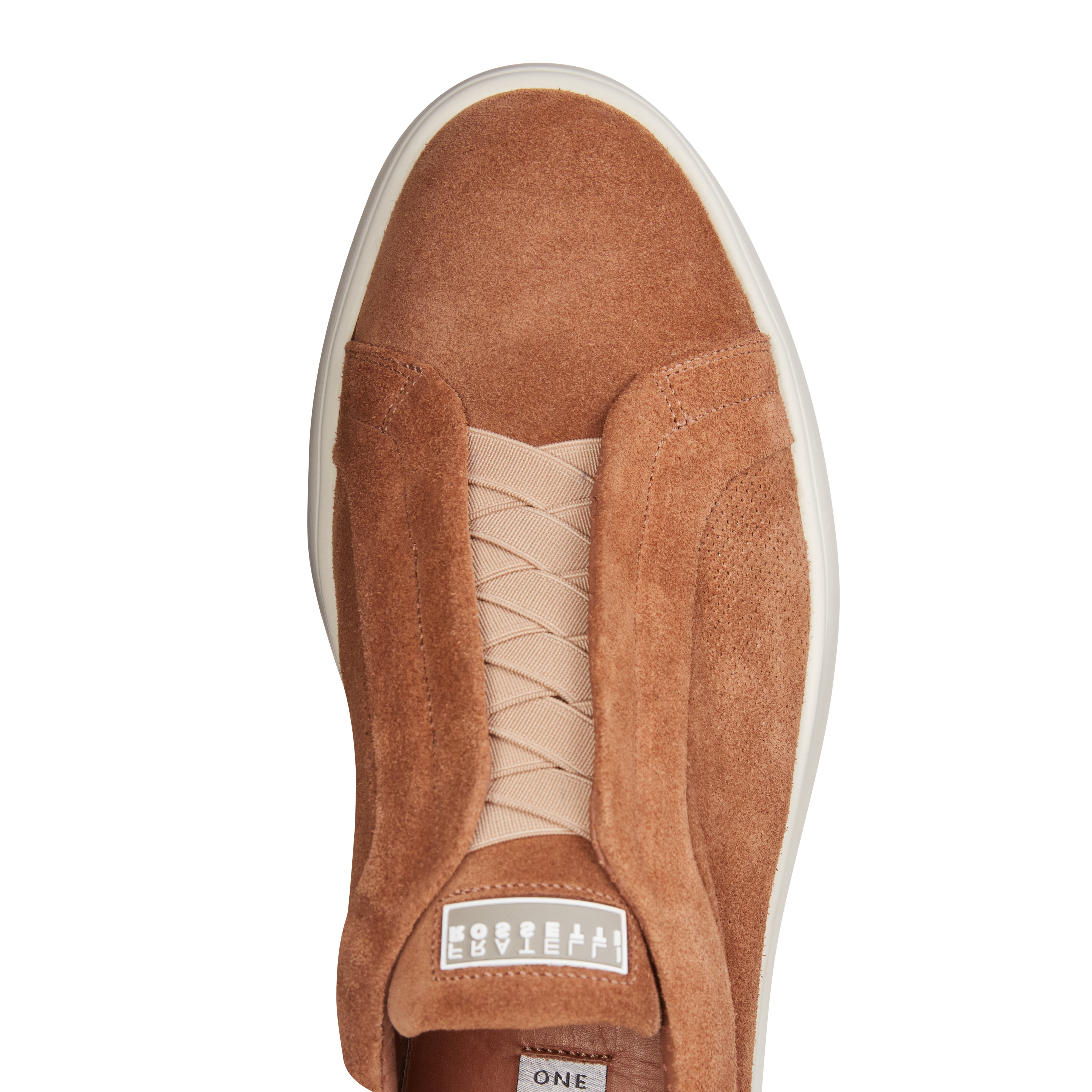 F.lli Rossetti 47236 Sneaker Uomo Tabacco Traforata